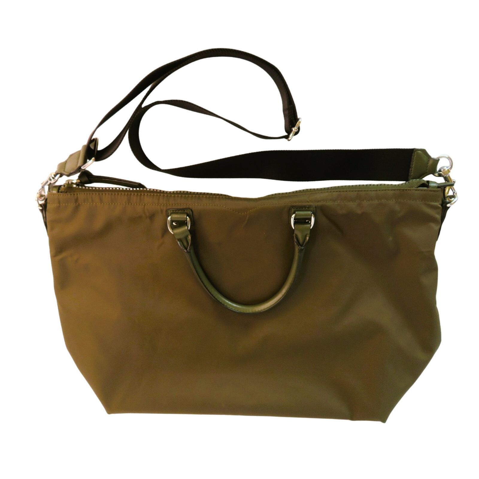 Rebecca Minkoff REBECCA MINKOFF Solstice Mott Olive Green Nylon Tote Bag Grailed