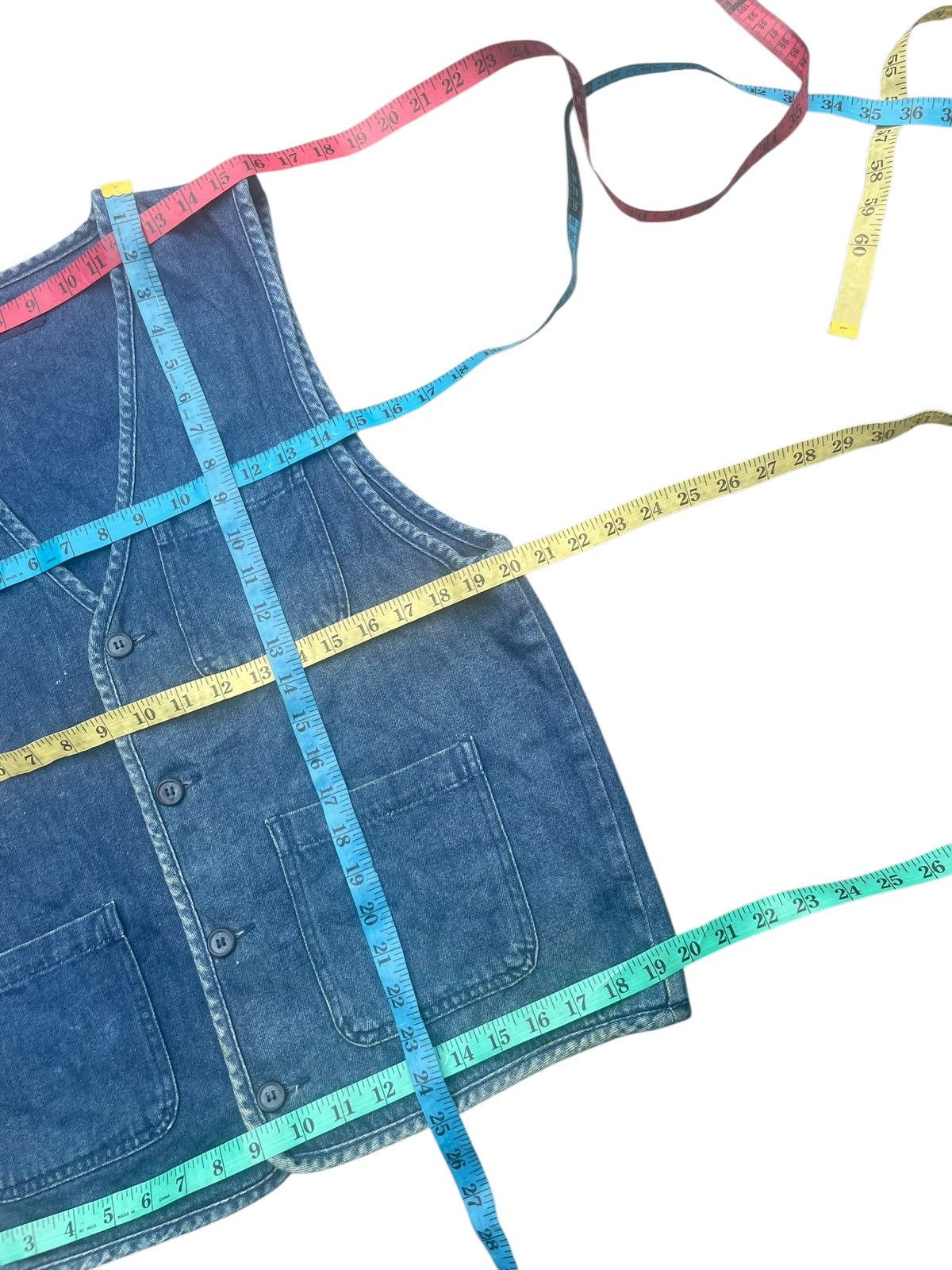 Japanese Brand Virgin Voyage Denim Vest Size US M / EU 48-50 / 2 - 8 Thumbnail