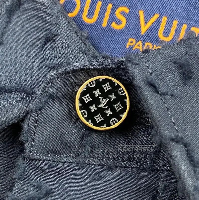 Louis Vuitton Louis Vuitton M Size Dark Gray Cotton Shirt . Size M / US 6-8 / IT 42-44 - 3 Thumbnail