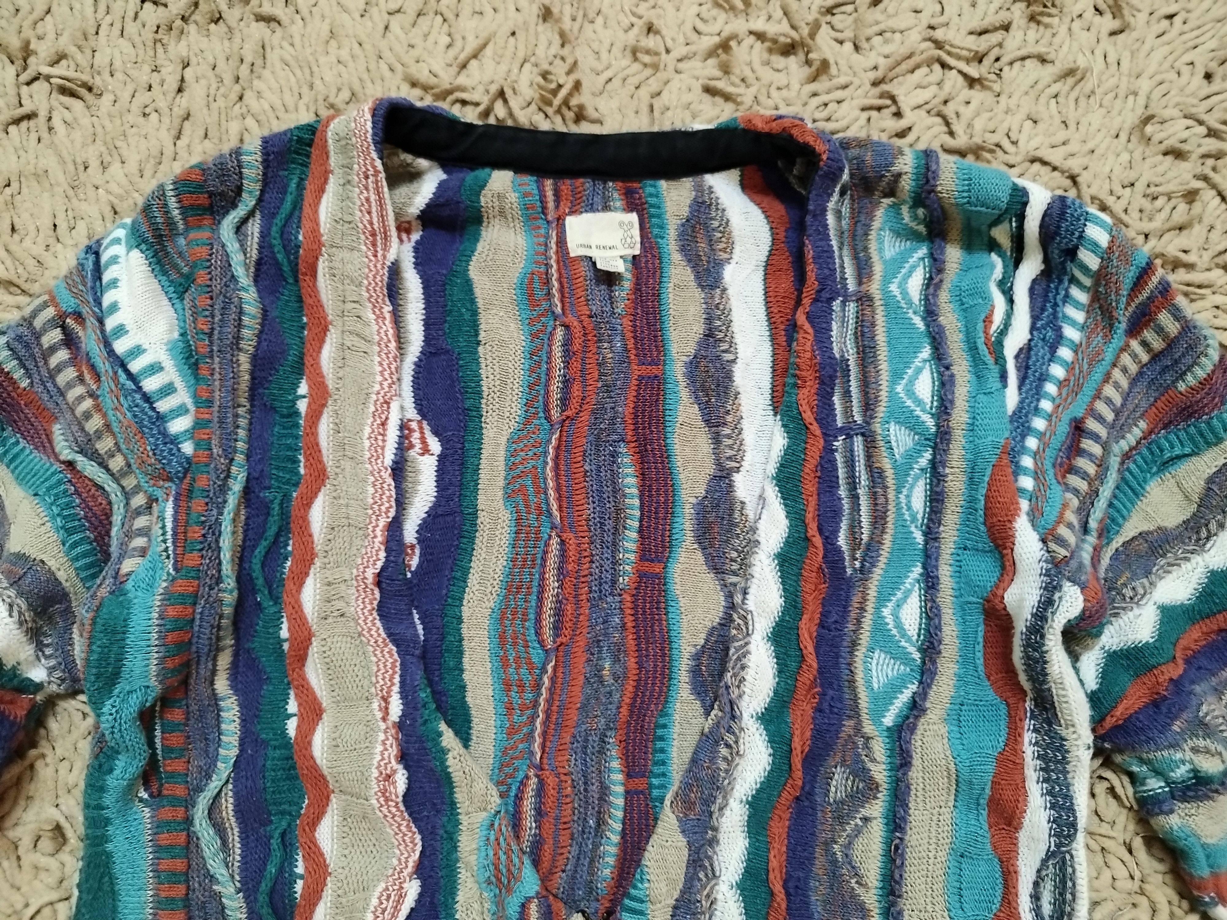 Coogi Urban Renewal One-Of-A-Kind Inspired Coogi Cardigan style Size US M / EU 48-50 / 2 - 4 Thumbnail