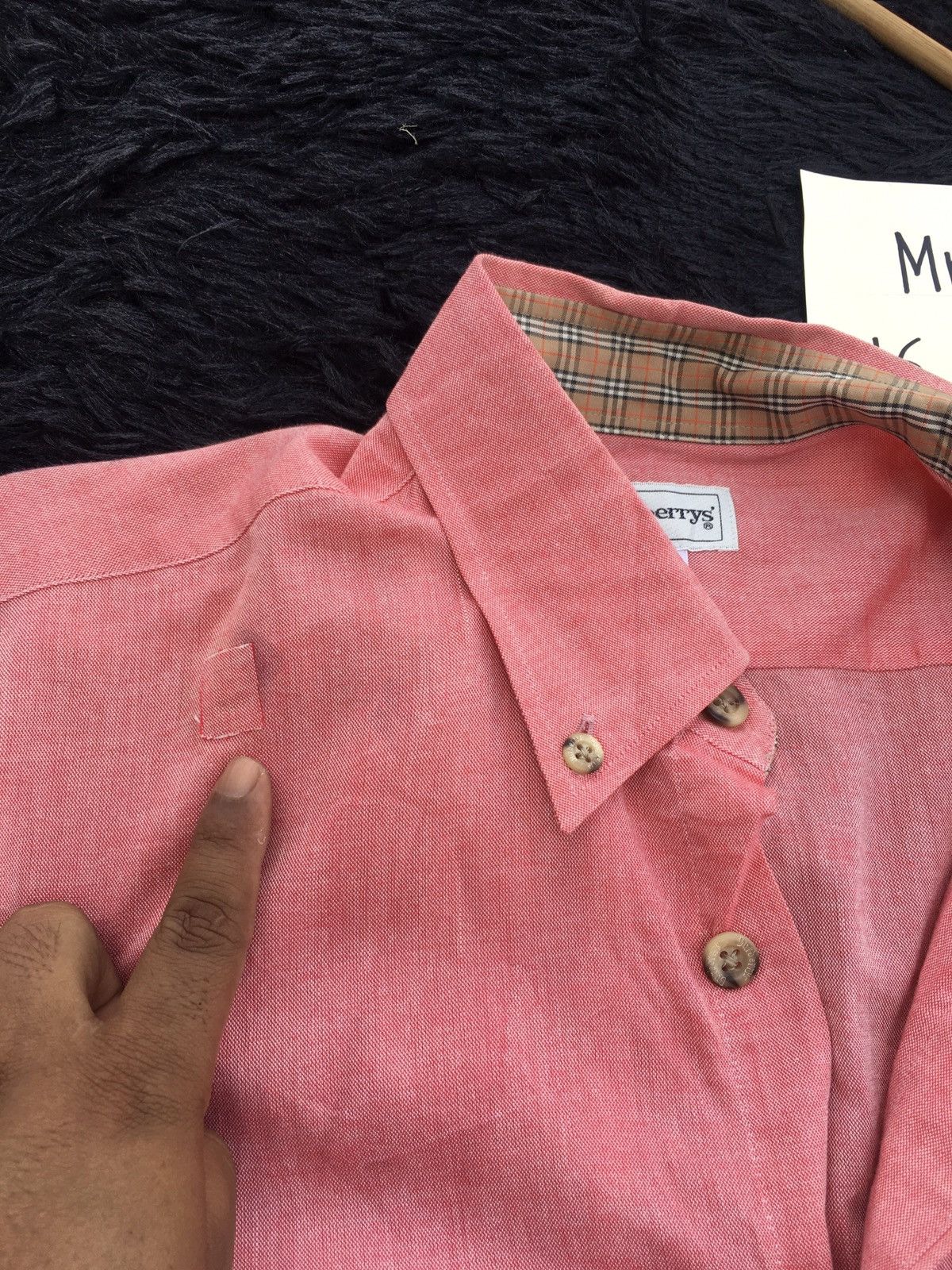 Burberry Rare Vintage Burberry Checkered Buttons Shirt Size US M / EU 48-50 / 2 - 13 Thumbnail