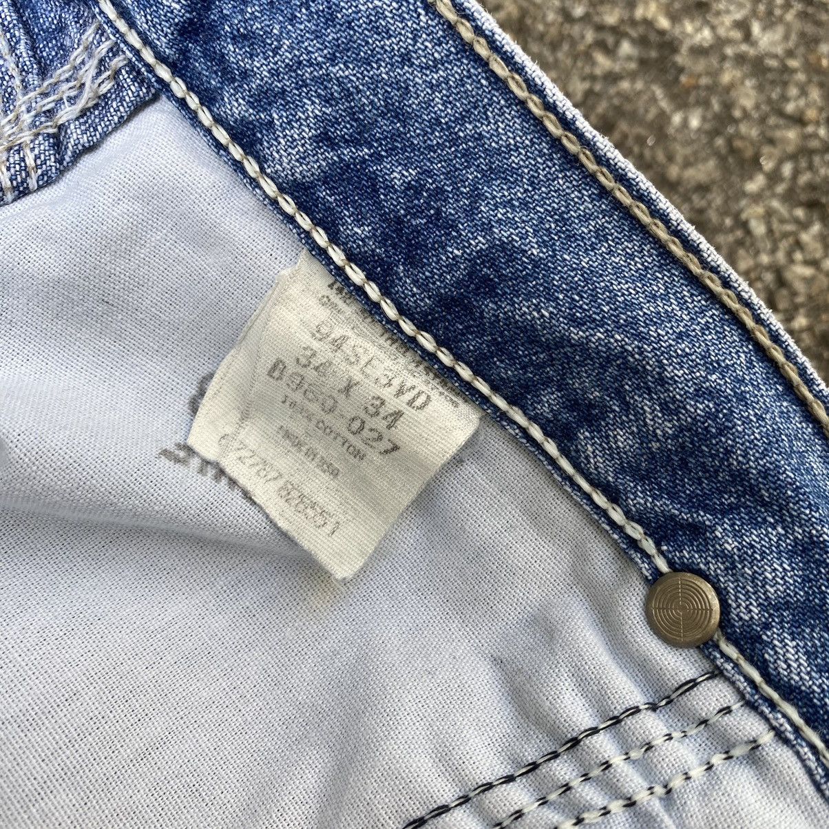 Vintage × Wrangler Wrangler Carpenter Pants Y2K Baggy Hip Hop Skater Workwear Size US 34 / EU 50 - 12 Thumbnail