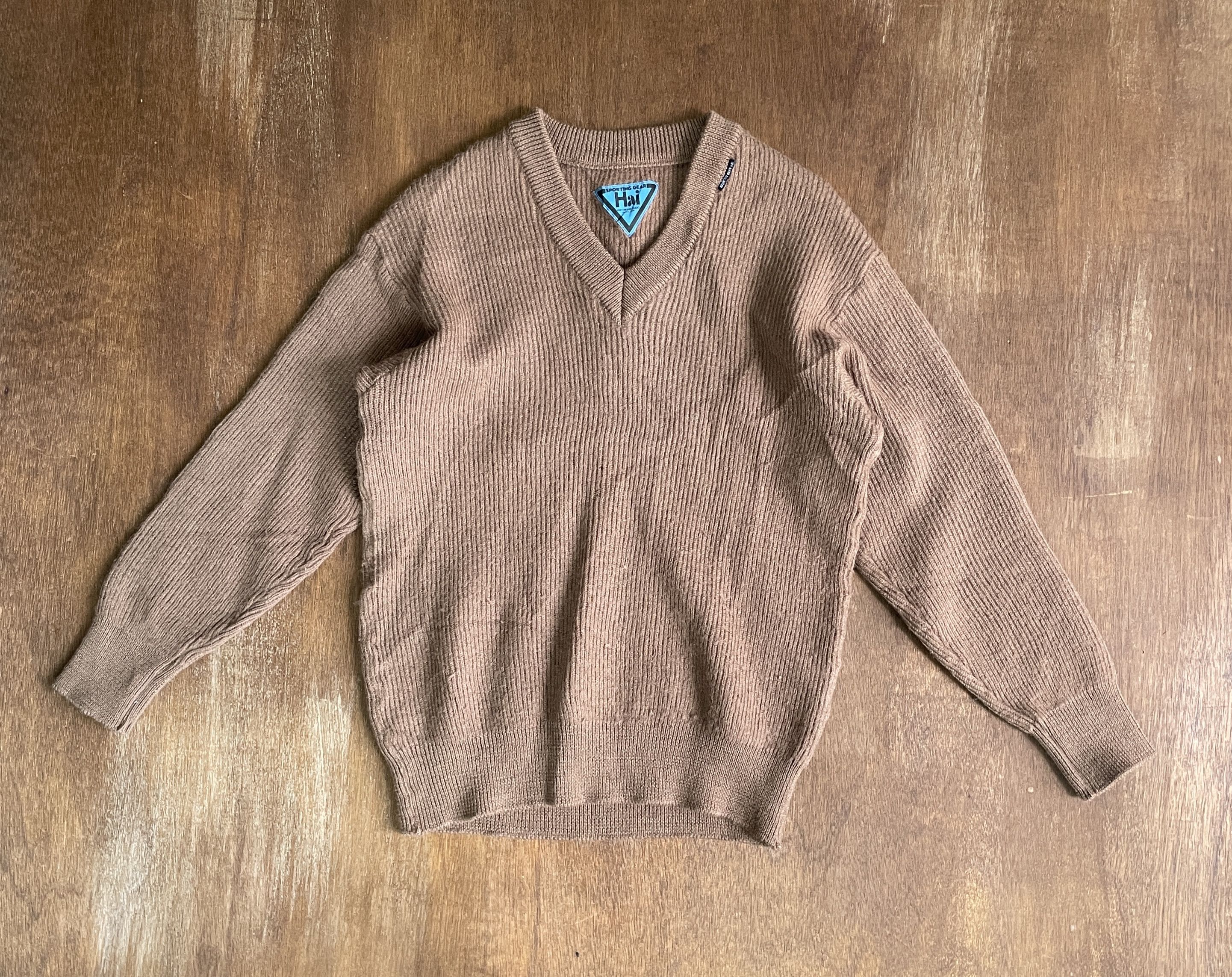 Hai Sporting Gear Hai Sporting Gear Issey Vintage V Neck Sweaters Size US XXS / EU 40 - 1 Thumbnail