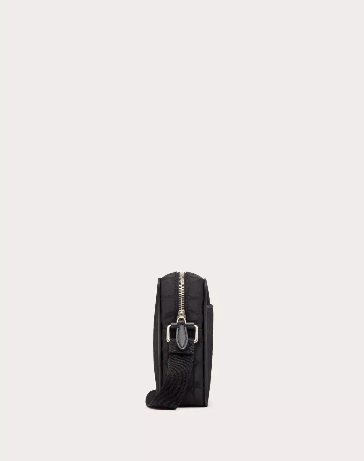 Valentino oc11z0725 Size: OS/ Iconographe Nylon Shoulder Bag in Black Size ONE SIZE - 4 Thumbnail