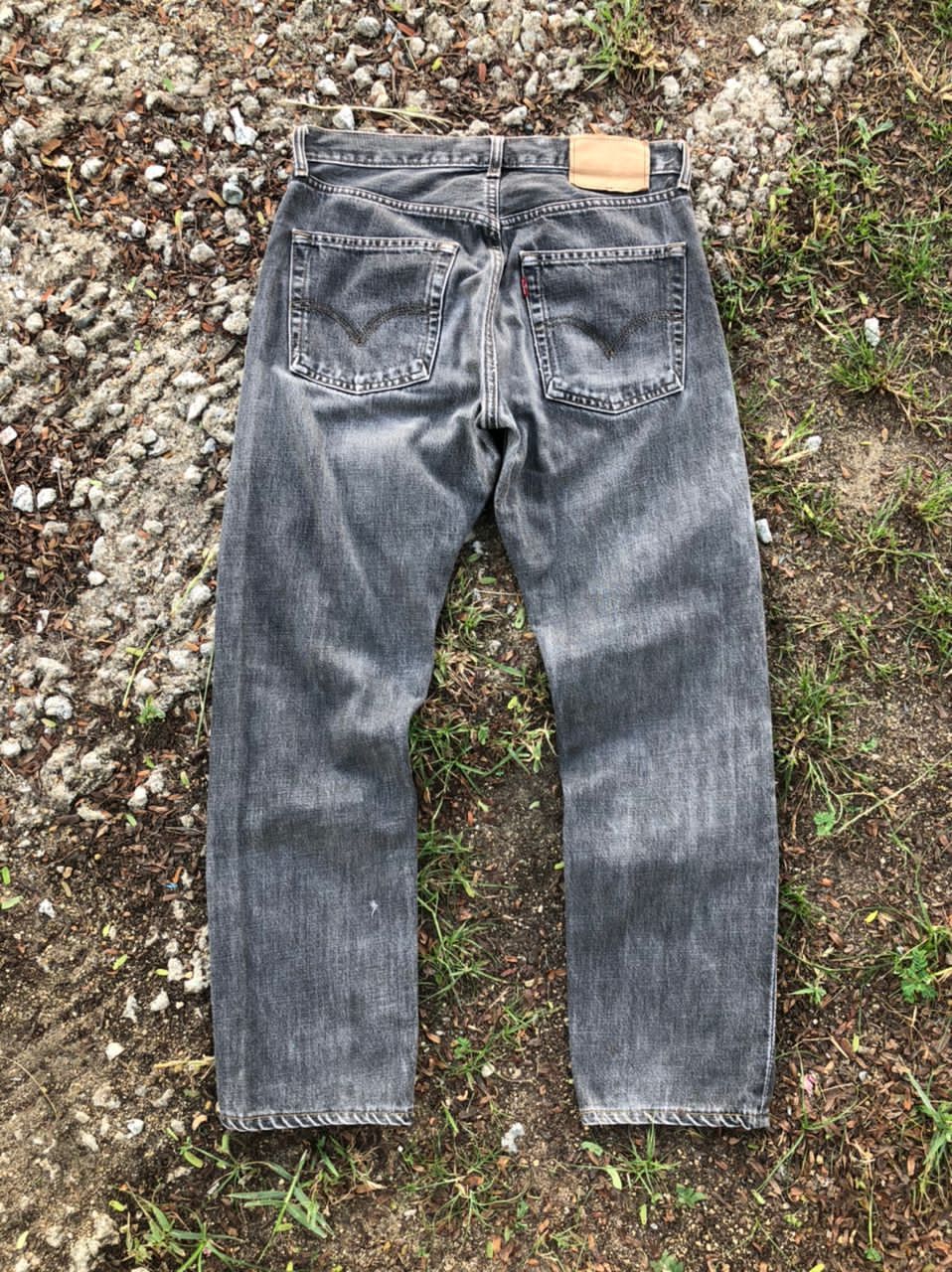 Levi's × Vintage Vintage 90s Levi's Fade Black Denim Jeans Size US 31 - 2 Thumbnail