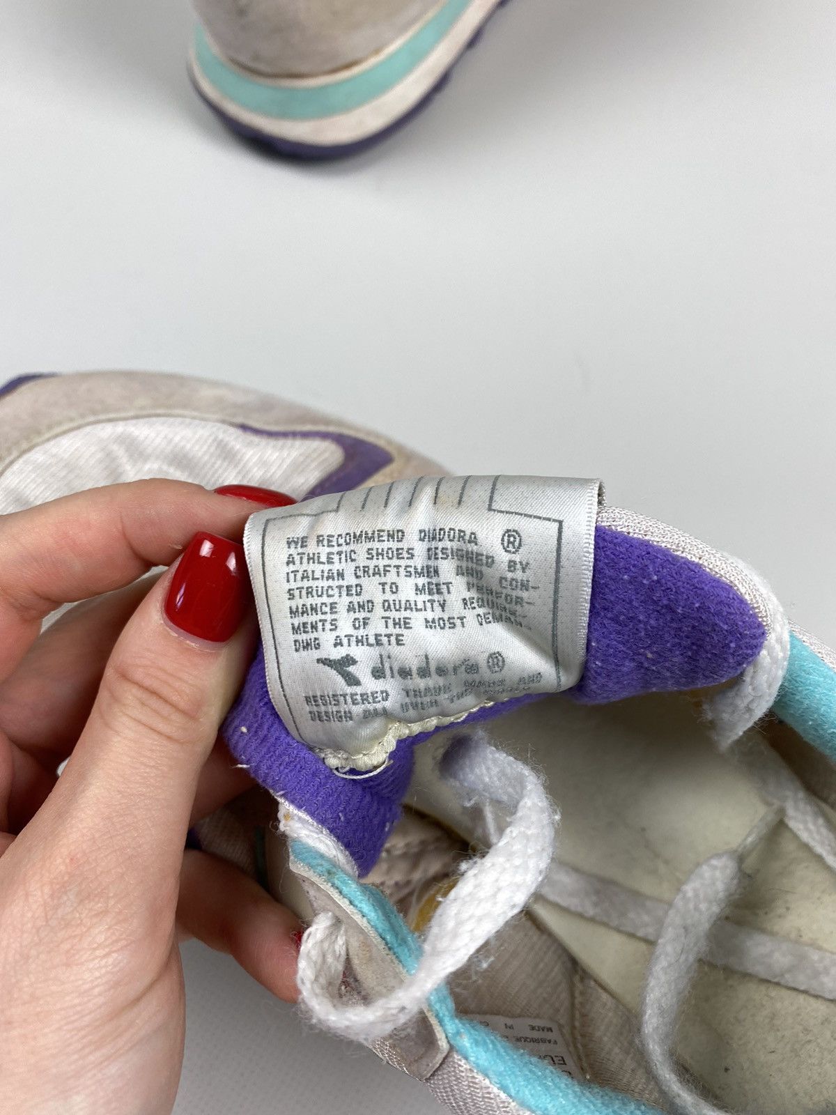 Diadora × Vintage Diadora vintage V.71 ladies shoes size 40 Size US 10 / IT 40 - 16 Thumbnail