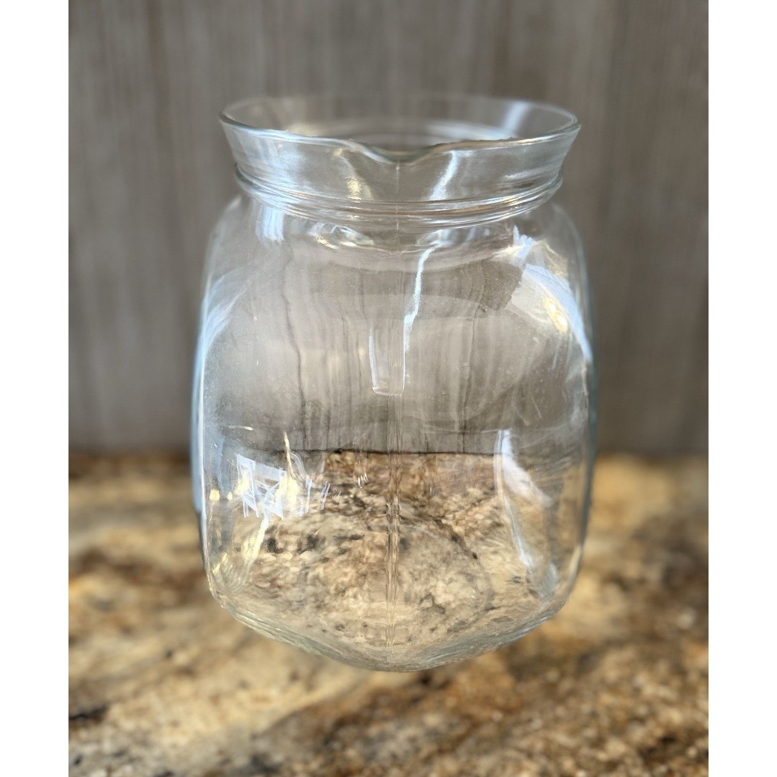 Other Clear Glass Handled Ball Pitcher made in Italy Vintage MCM Size ONE SIZE - 2 Thumbnail