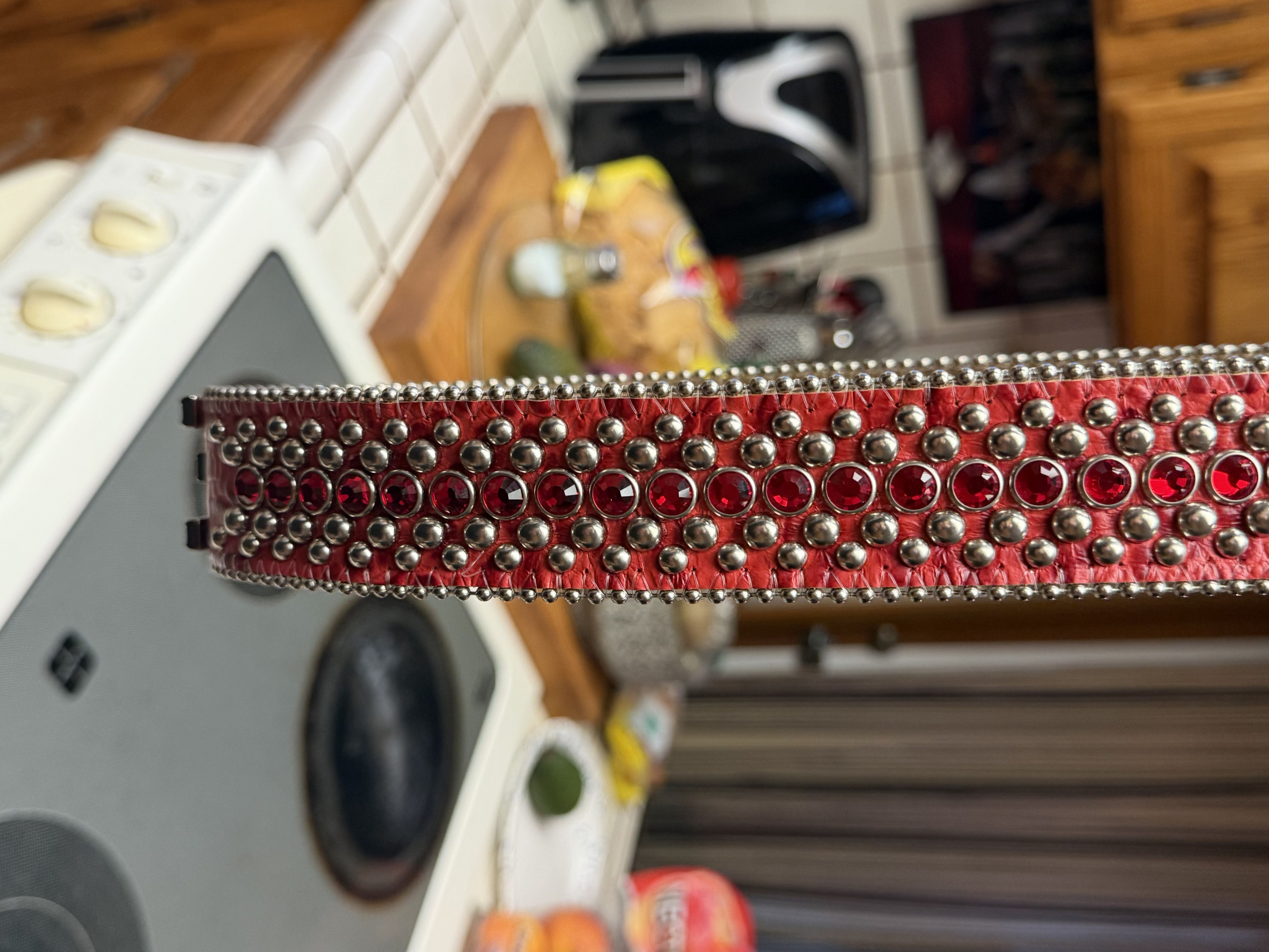 B.B. Simon Supreme X B.B. Simon Belt Red L/XL Size ONE SIZE - 9 Thumbnail