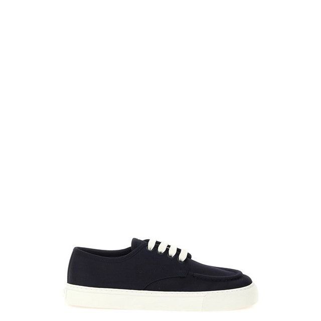 PRADA Blue Cotton Sneakers New And Authentic (Men's size:7;)