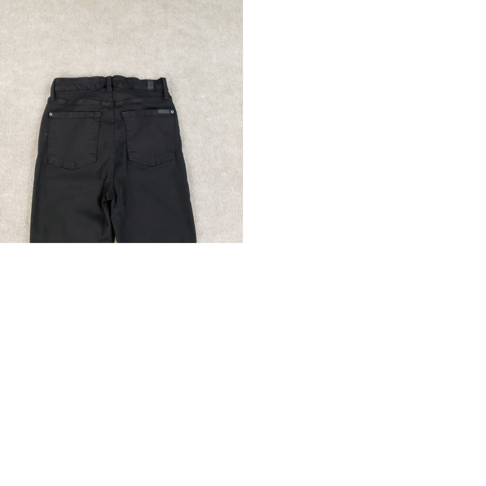 7 For All Mankind 7 For All Mankind Jeans Women Size 26 Black Skinny High Rise Stretch Size 26" / US 2 / IT 38 - 10 Thumbnail