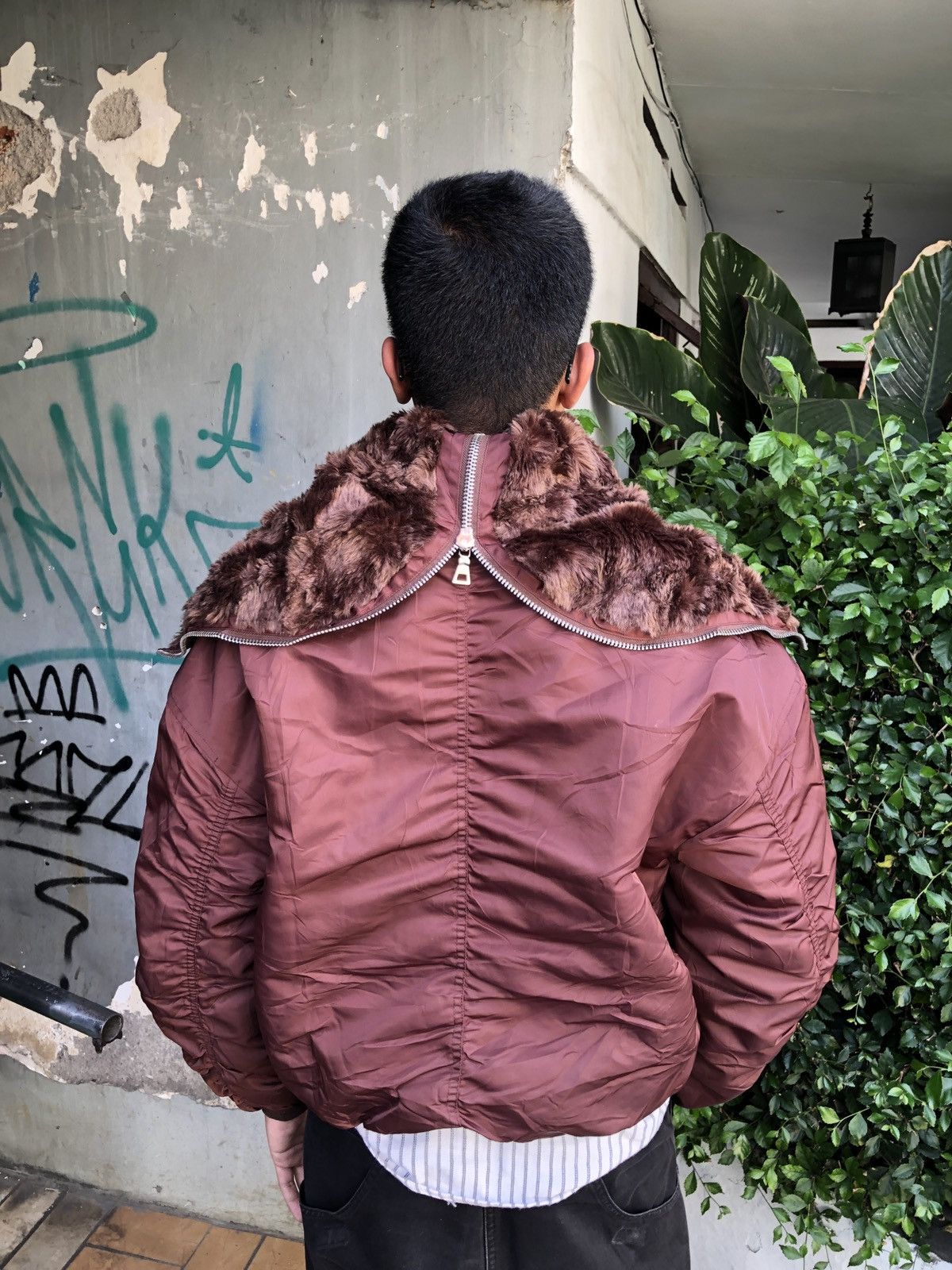 Japanese Brand EMODA BLOUSON TYPE MA1 MILITARY FLIGHT JACKET Size US L / EU 52-54 / 3 - 6 Thumbnail