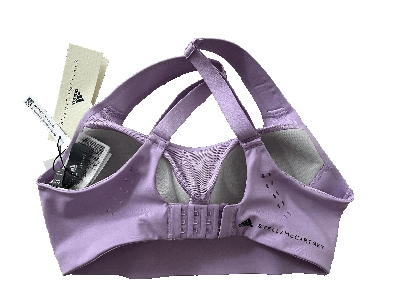 Adidas Adidas x Stella McCartney Truepace II3229 Sports Bra Sm(A-C) Size M / US 6-8 / IT 42-44 - 4 Thumbnail