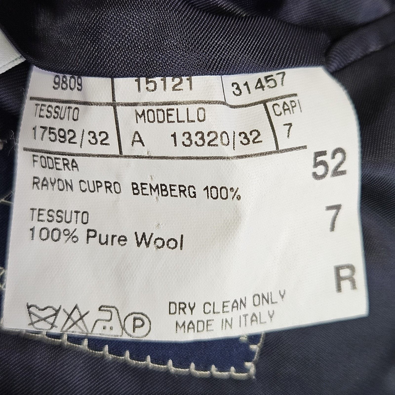 Canali Canali Blazer Black Super 120s Wool Italian Suit Jacket Size 42R - 10 Thumbnail
