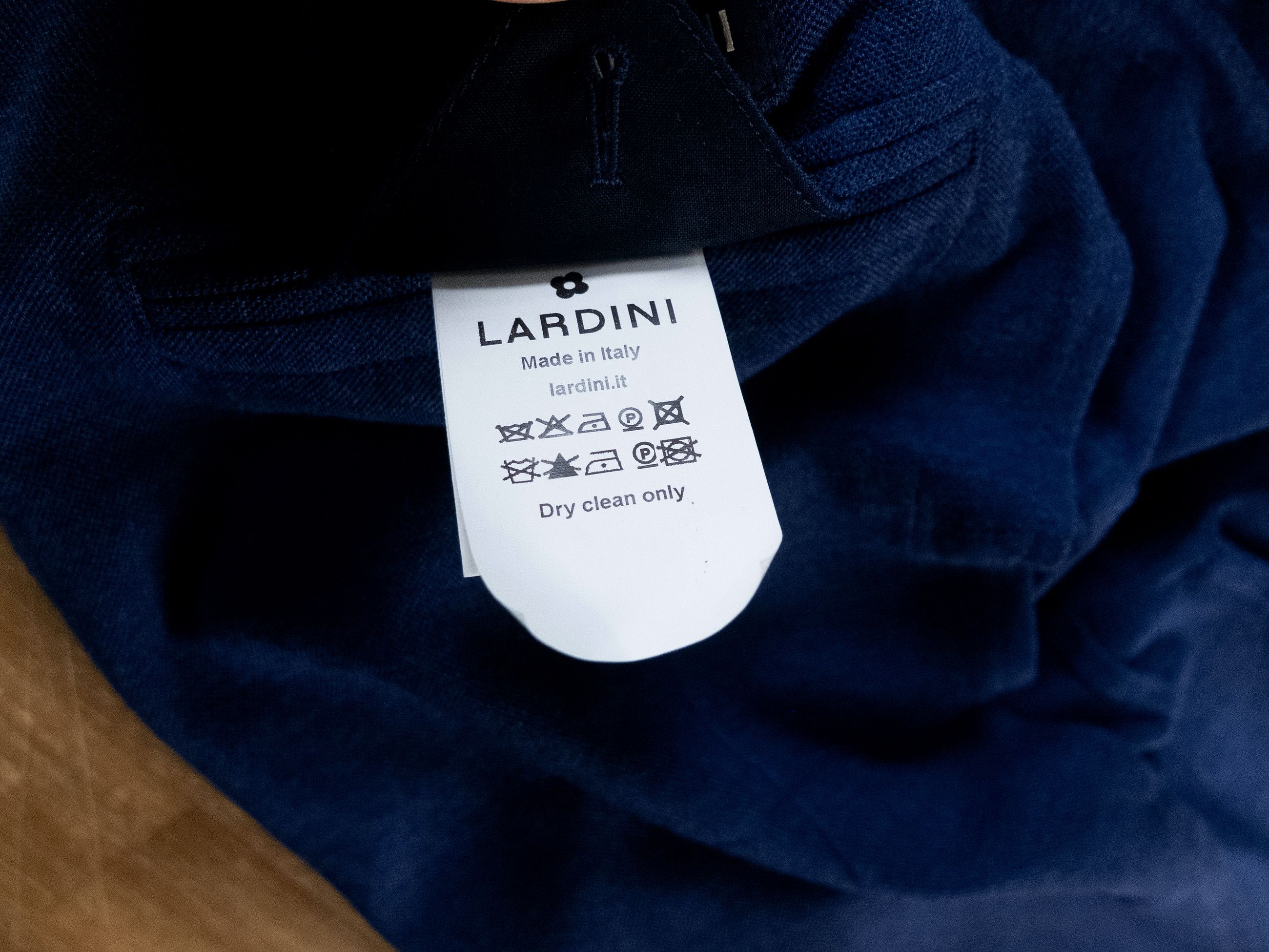 Lardini LARDINI Italy solid blue cashmere silk blazer jacket 38 48 Size 38R - 11 Thumbnail