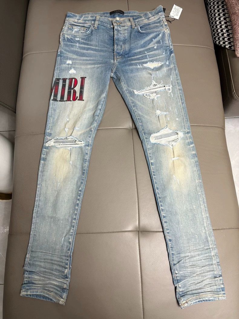 Amiri Amiri vintage retro denim pants Size US 33 - 1 Thumbnail