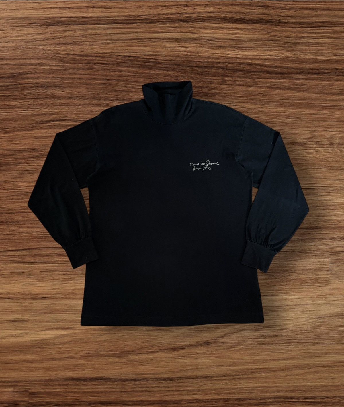 Comme des Garcons Homme Plus × Japanese Brand × Vintage Vintage COMME des GARCONS HOMME PLUS Turtle Neck Long Sleeve Size US M / EU 48-50 / 2 - 1 Thumbnail