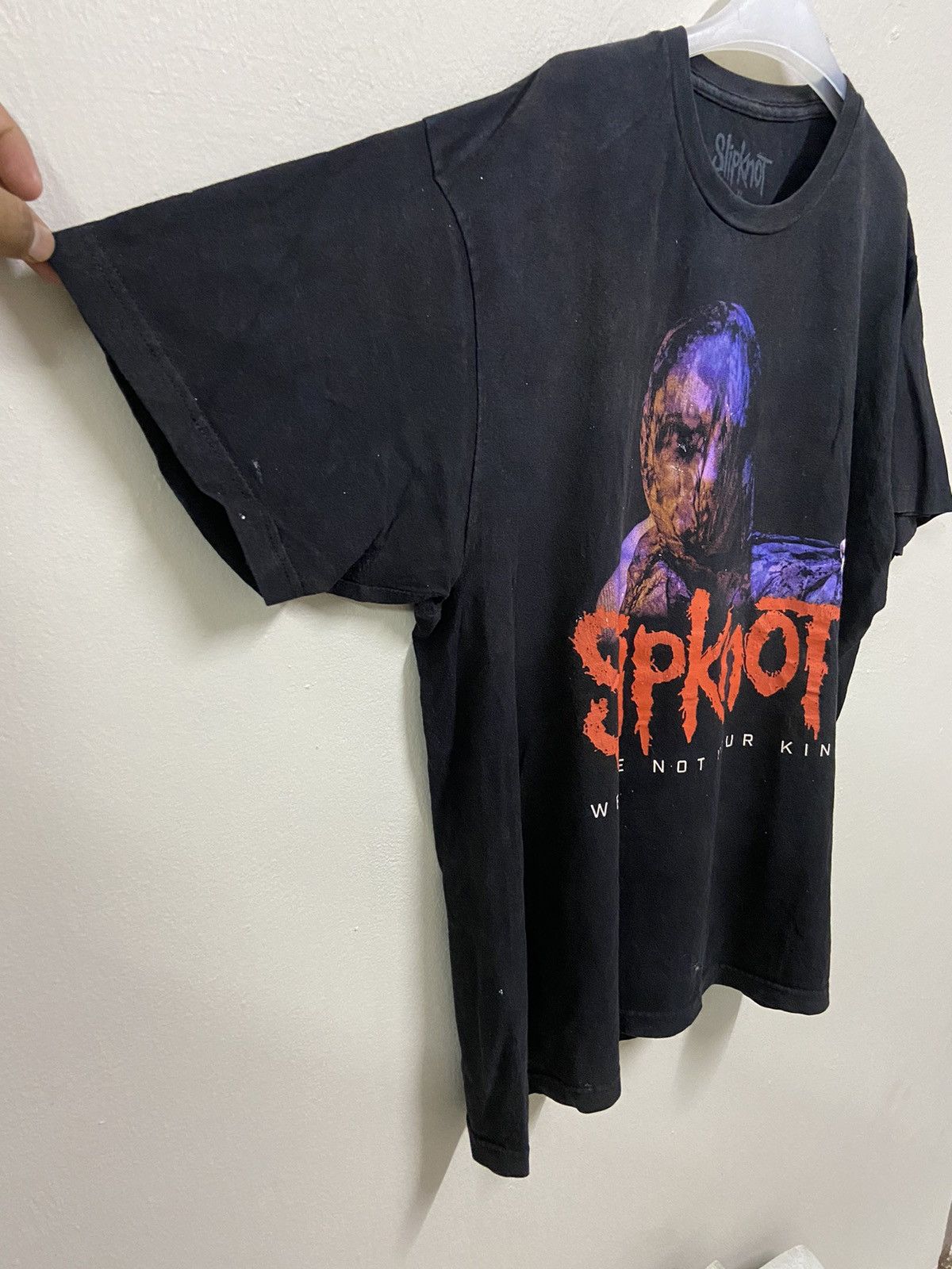 Band Tees × Slipknot 💀Vintage Y2K Slipknot Rock Band T-Shirt Rare Retro Size US XL / EU 56 / 4 - 5 Thumbnail