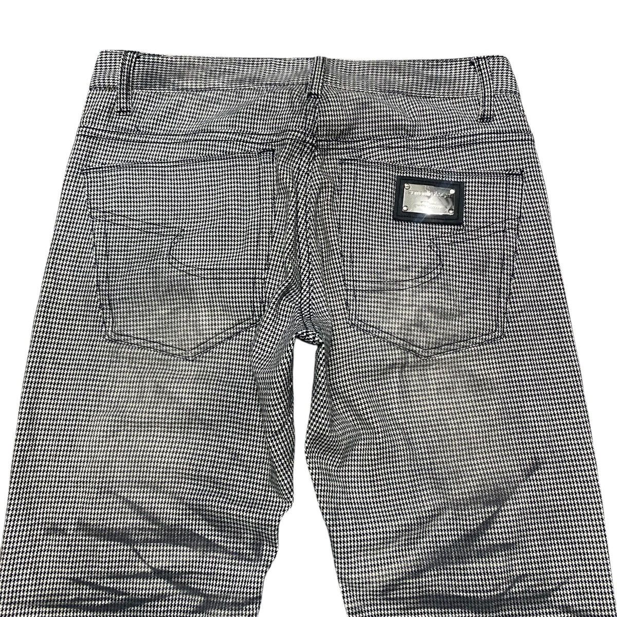 semanticdesign Semantic Design Houndstooth Skull Clawmark Jeans Size US 30 / EU 46 - 9 Thumbnail
