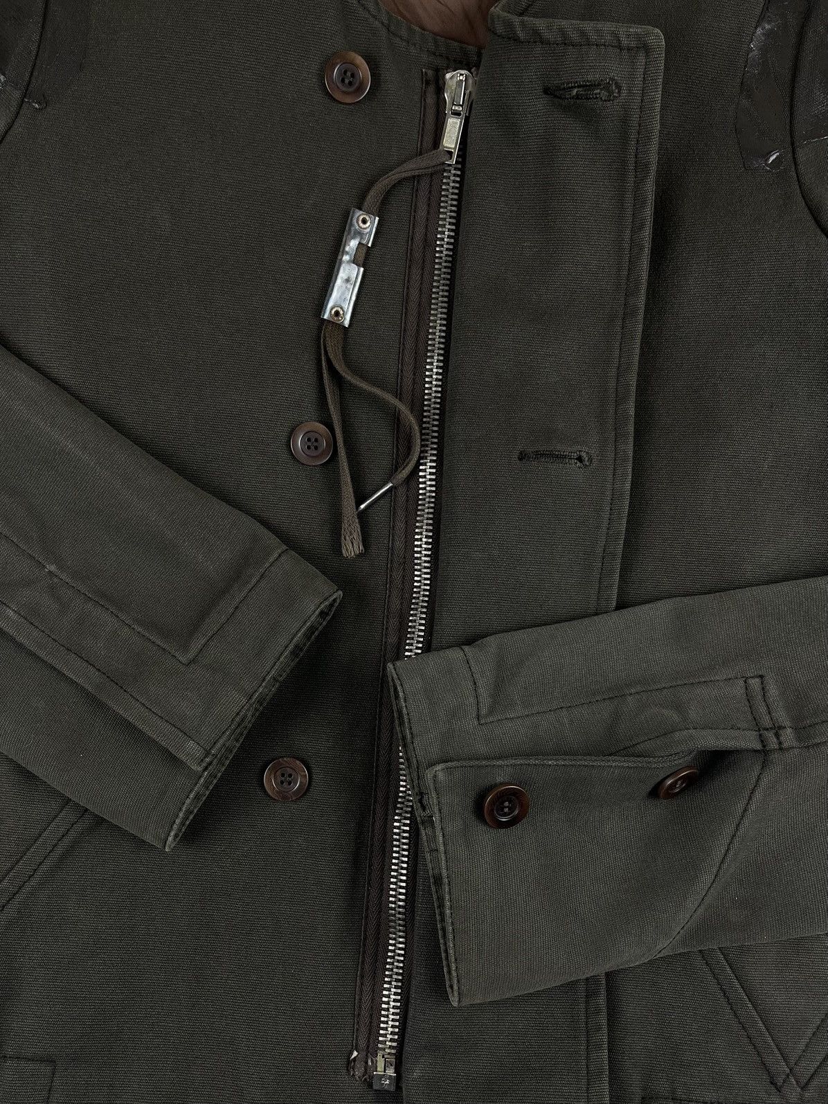 Rick Owens SS05 Rick Owens Scorpio Rubber Taped Flight Jacket Bomber Size US S / EU 44-46 / 1 - 4 Thumbnail