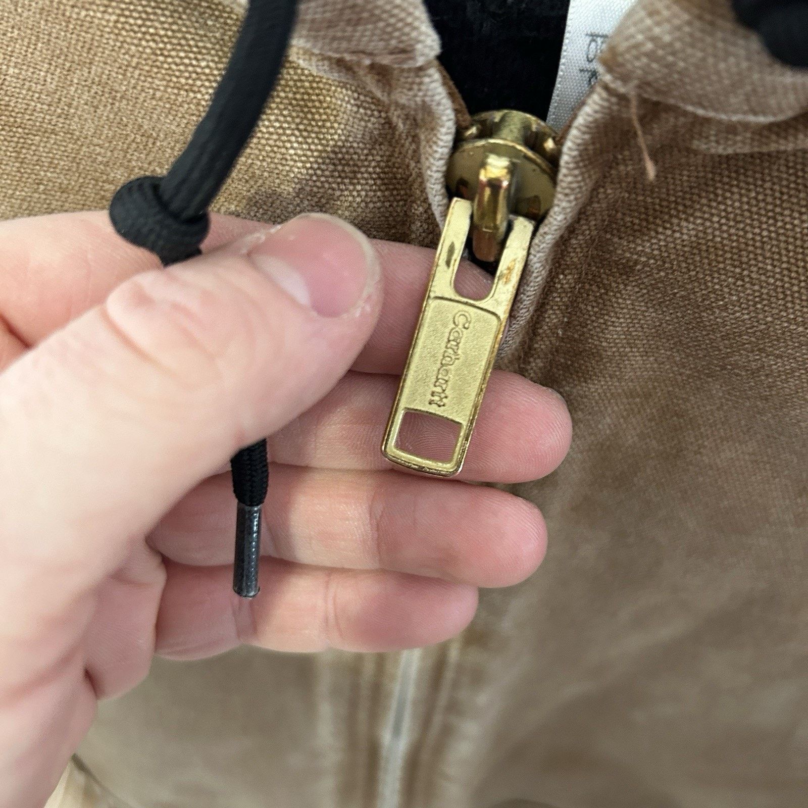 Carhartt Carhartt Hooded Quilt-Lined Active Jacket “Brown” J130-211 Size US XL / EU 56 / 4 - 12 Thumbnail