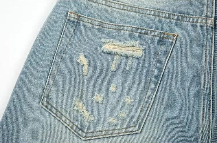 Japanese Brand × Jean Vibe washing Straight Leg Jeans Size US 33 - 6 Thumbnail