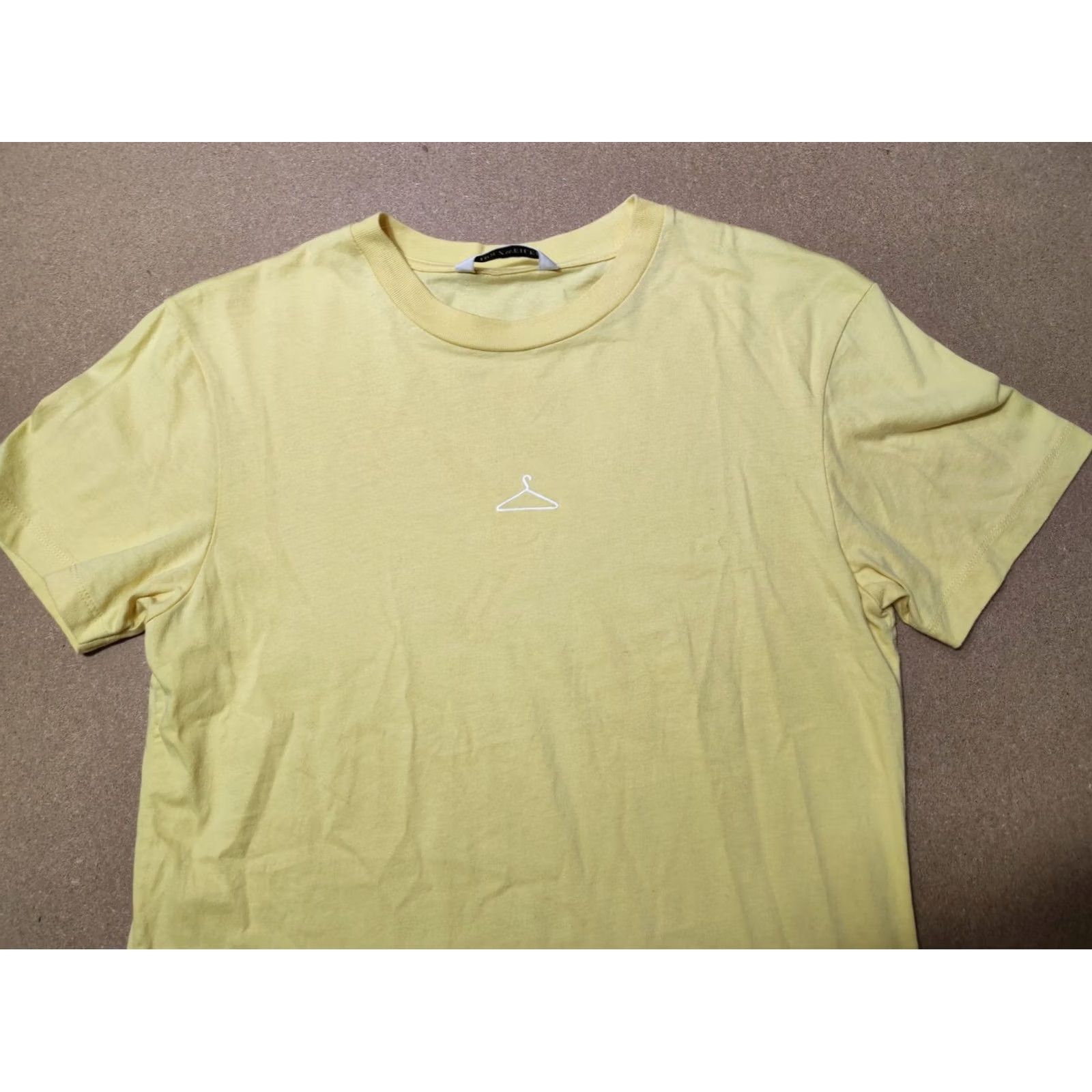 Holzweiler Holzweiler T-Shirt Womens Small Yellow Short Sleeve Size S Adult Regular Cotton Canvas Shirt Mens Womens Boys Girls Size S / US 4 / IT 40 - 6 Thumbnail