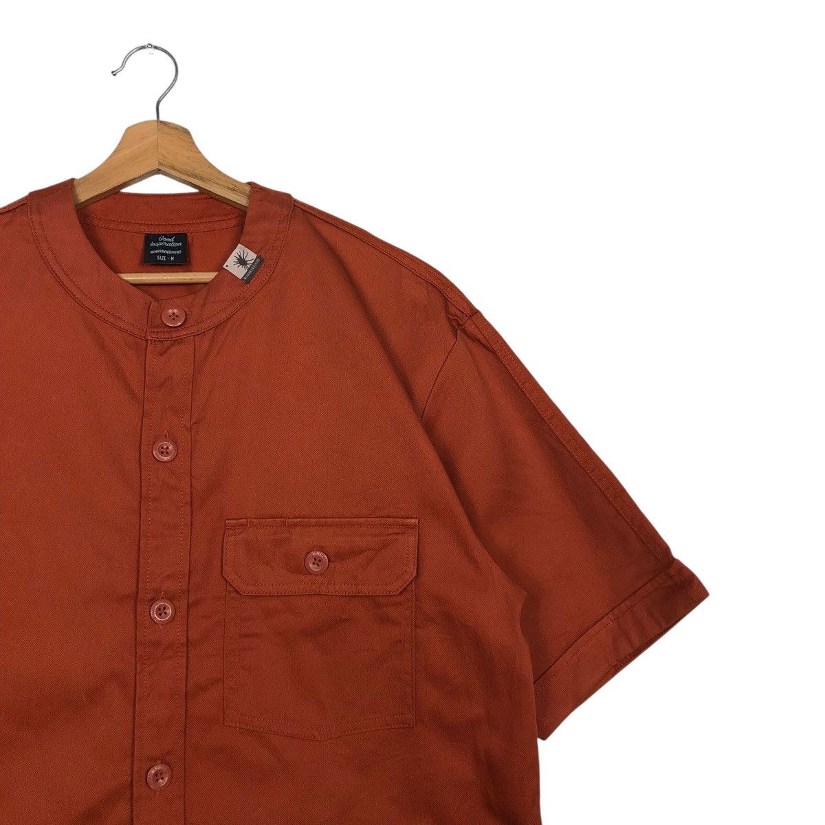 Japanese Brand 📌Short Sleeve Button Work Shirt Jacket Miharayasuhiro Japan Size US M / EU 48-50 / 2 - 7 Thumbnail