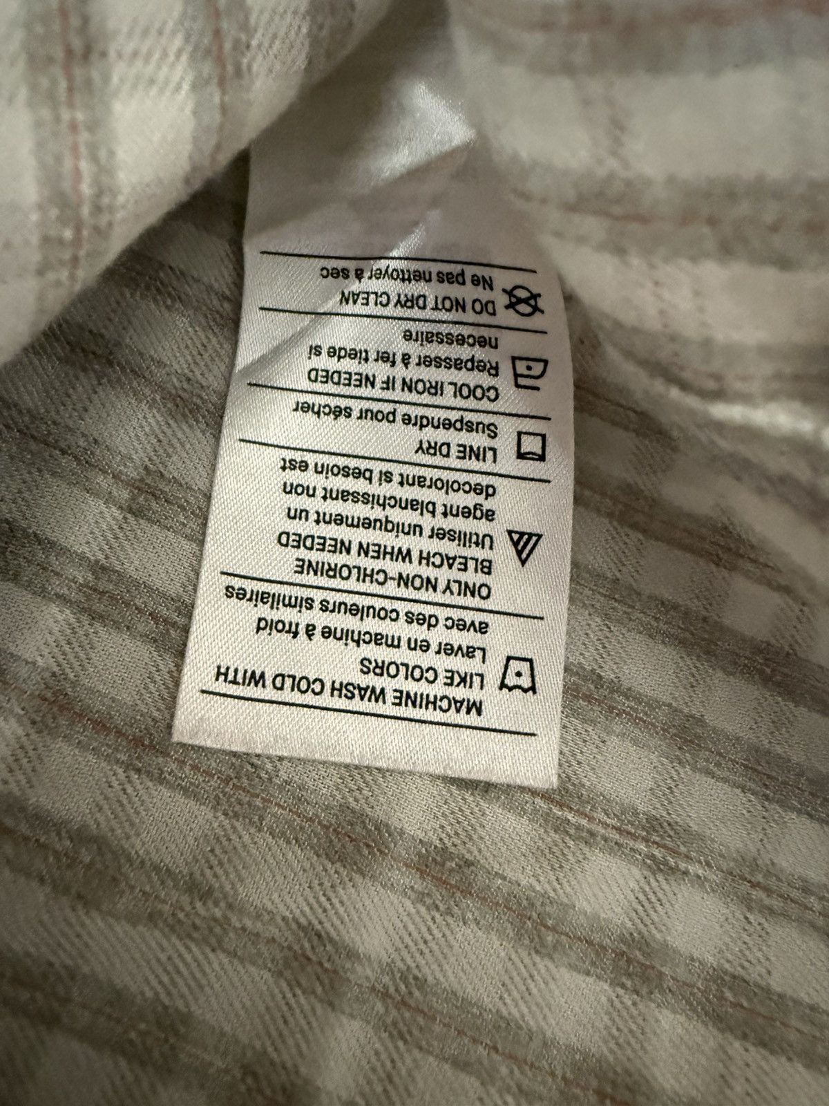 Vince Vince Classic Fit Button-Down Shirt — Size Medium | Neutral Size US M / EU 48-50 / 2 - 2 Thumbnail