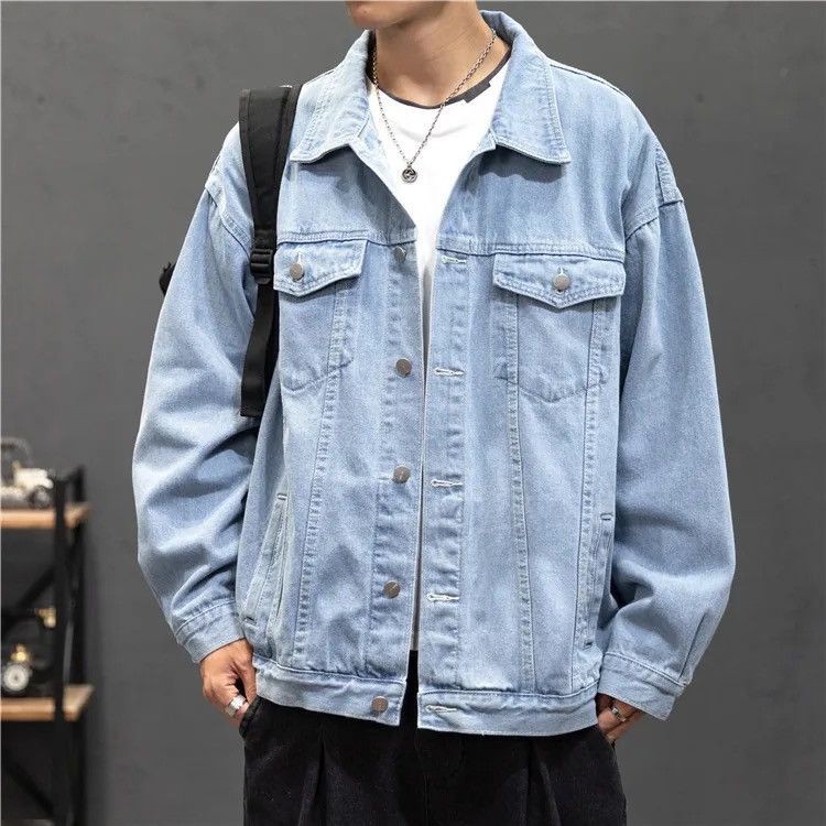 Japanese Brand Denim Jacket Size US XXL / EU 58 / 5 - 1 Thumbnail