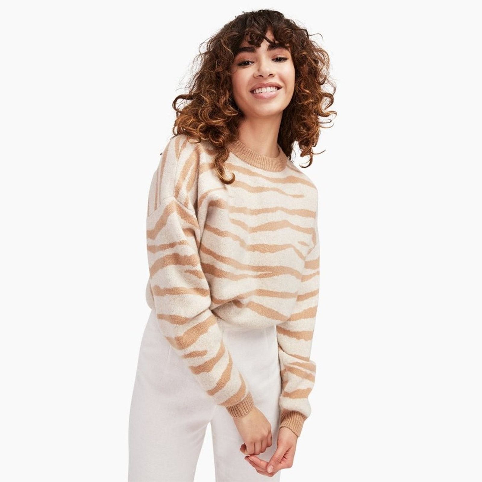 NAADAM Tiger Stripes Cashmere Sweater from Naadam Size M / US 6-8 / IT 42-44 - 4 Thumbnail