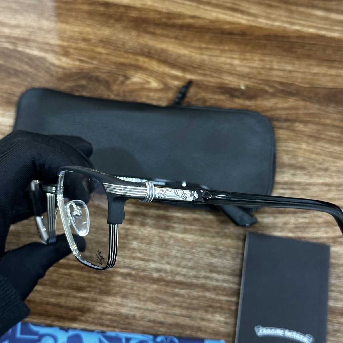 Chrome Hearts CHROME HEARTS BLAZIN EYEGLASSES Size ONE SIZE - 5 Thumbnail