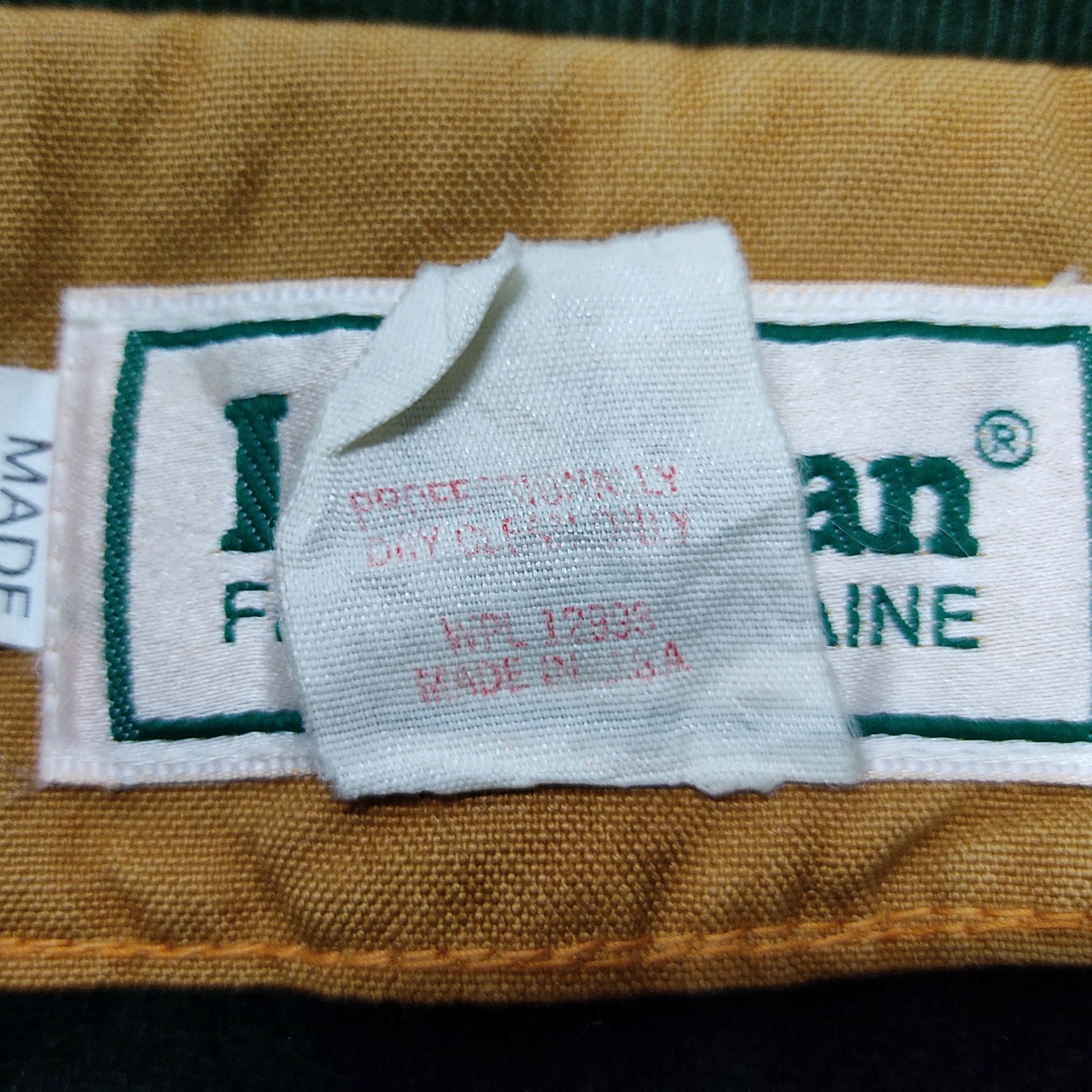 L.L. Bean 80s LL BEAN Duck Canvas Hunting Work Jacket Size US S / EU 44-46 / 1 - 8 Thumbnail