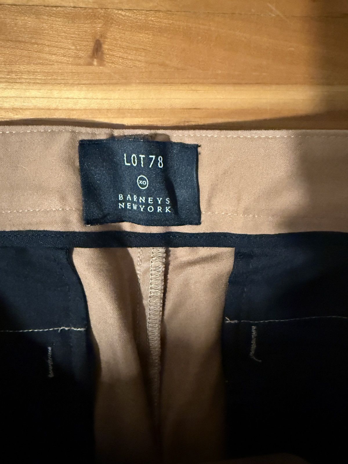 Barneys New York Barneys New York Lot 78 Grosgrain Trimmed Khakis Size US 32 / EU 48 - 5 Thumbnail