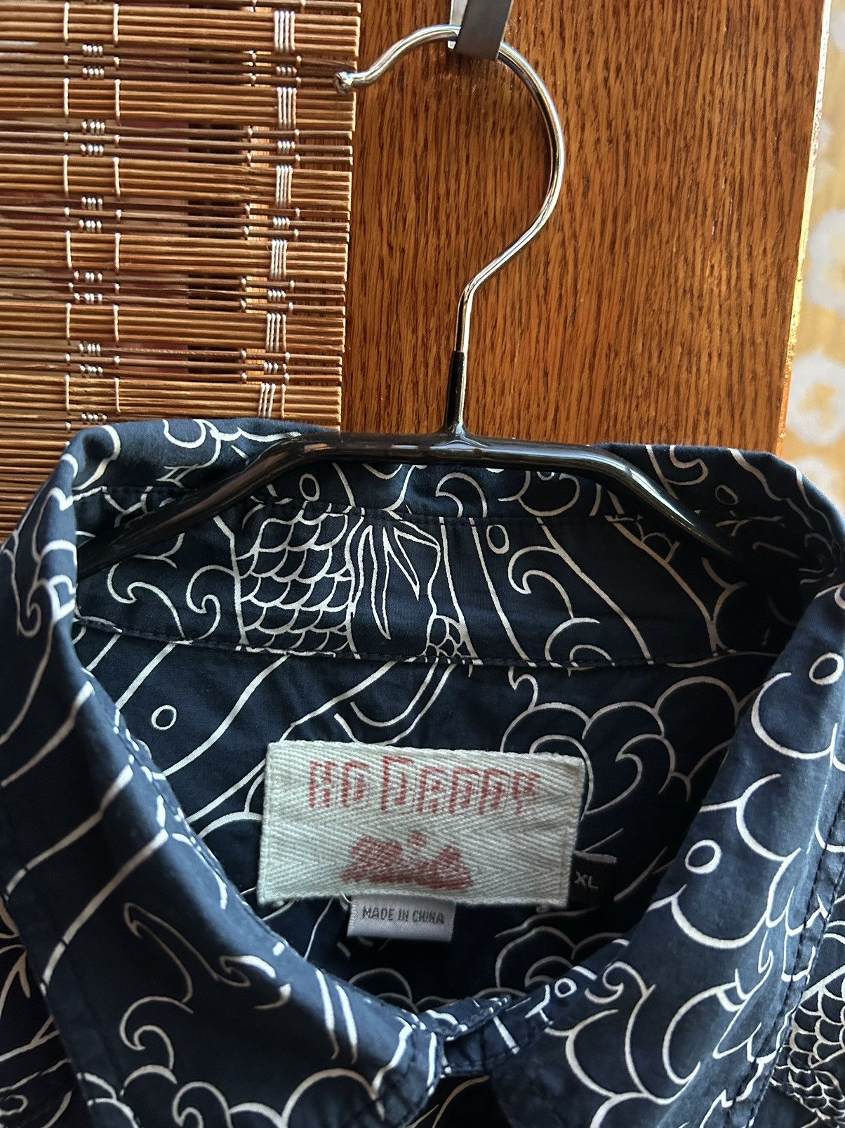 Mambo × Vintage 90’s Mambo Ho Daddy Pearl Snap Western Shirt Koi Fish Print Size US XL / EU 56 / 4 - 6 Thumbnail