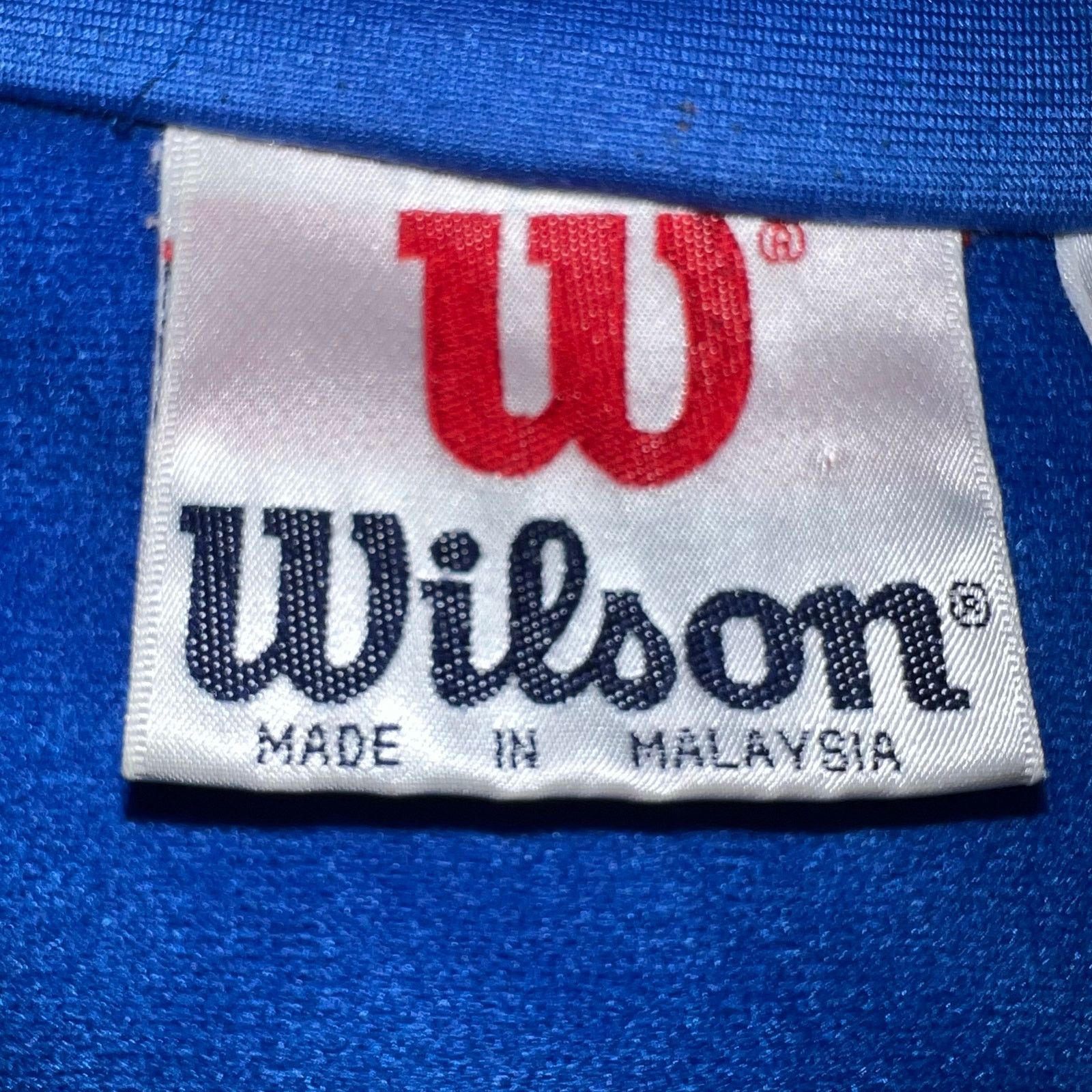 Wilson Vintage Wilson Athletic Shirt Jacket Full Zip Long Sleeve Size US L / EU 52-54 / 3 - 9 Thumbnail