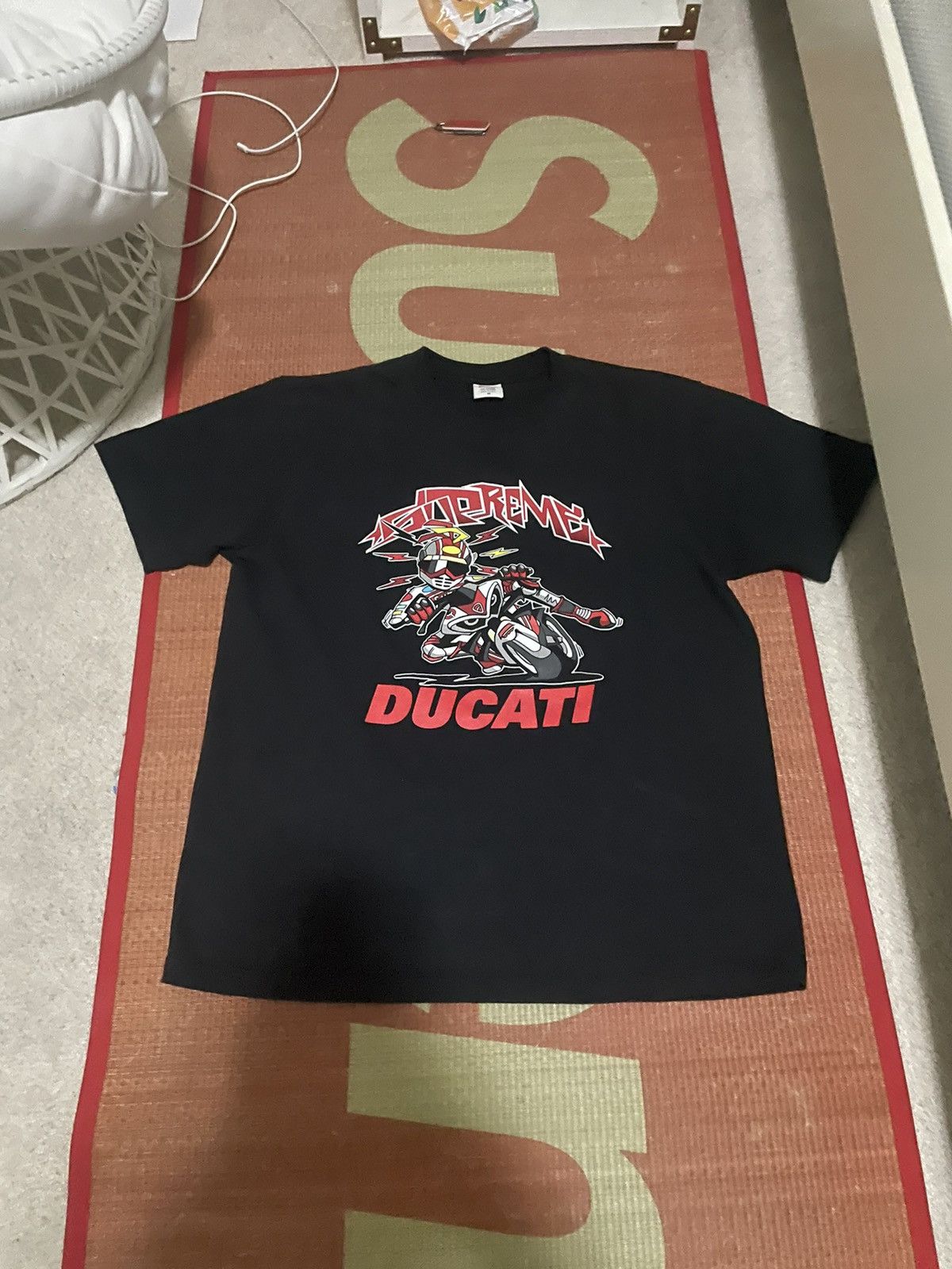 Supreme Supreme x Ducati Biker Tee Size M Used Good