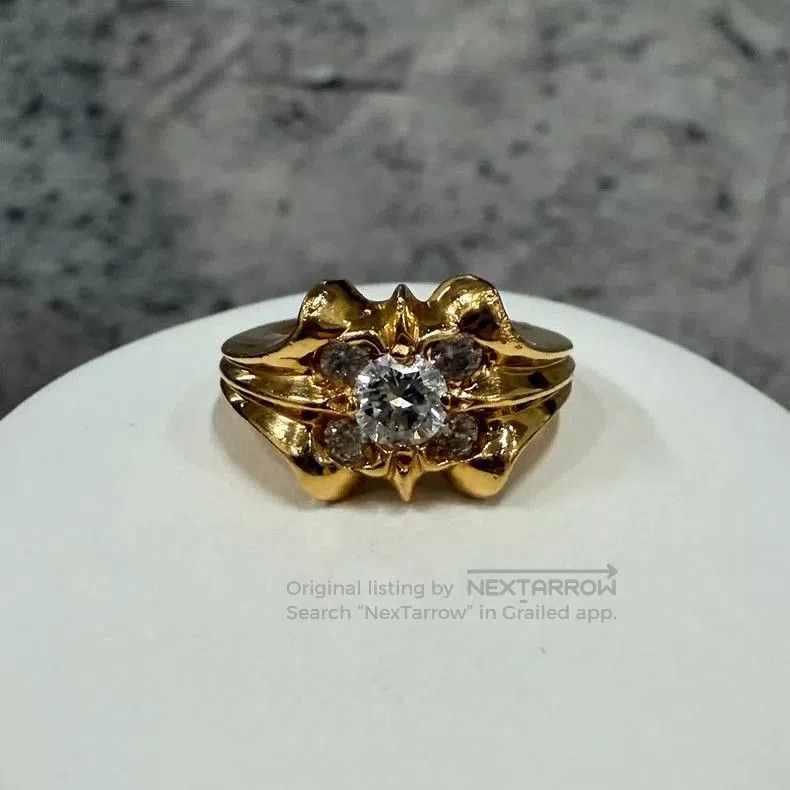 Chrome Hearts Chrome Hearts 22k Diamond Ring Size US3.5. Size ONE SIZE - 4 Thumbnail