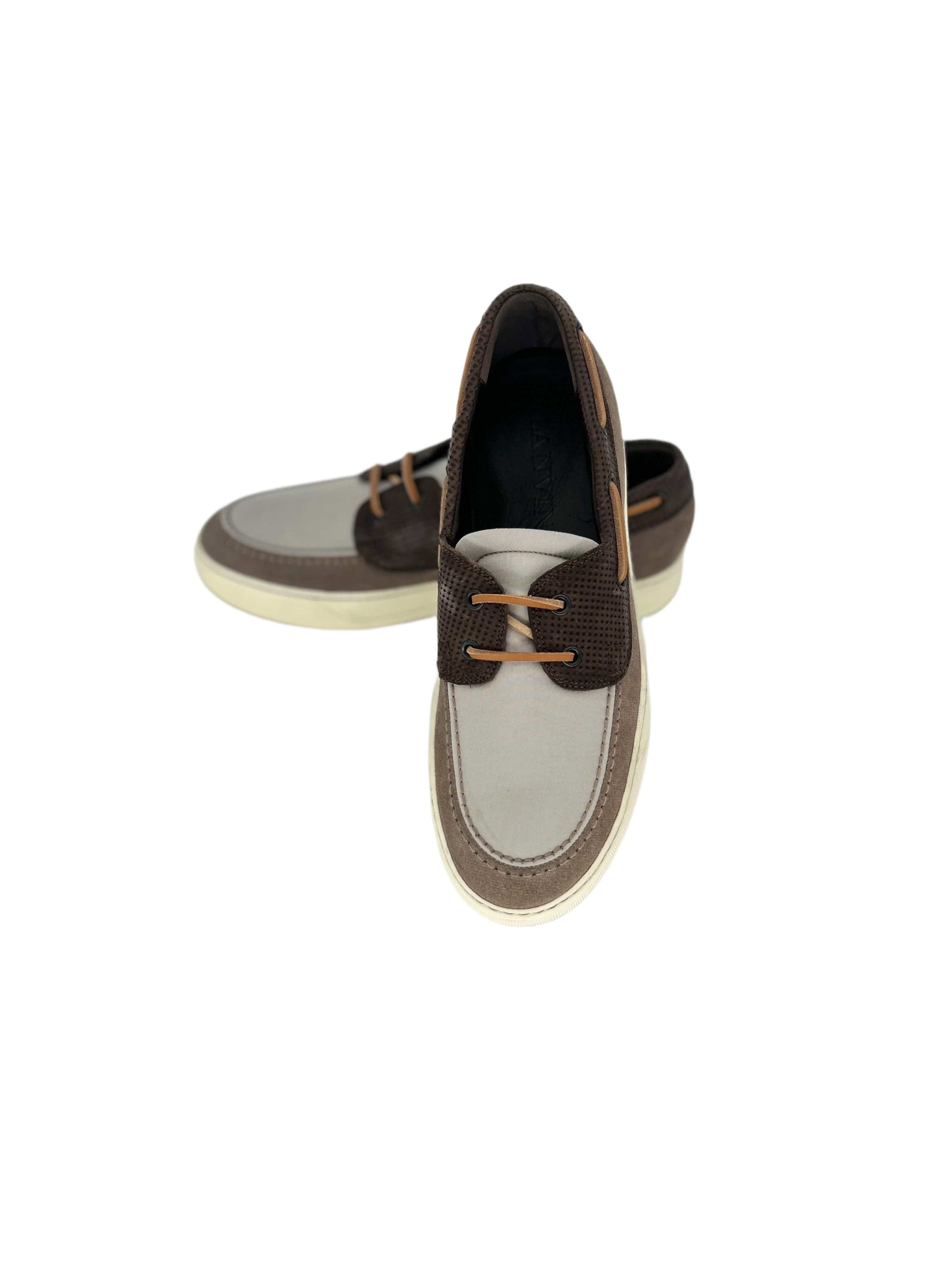 Lanvin Lanvin Multicoloured Sneaker Sole Boat Shoe Size US 7 / EU 40 - 3 Thumbnail