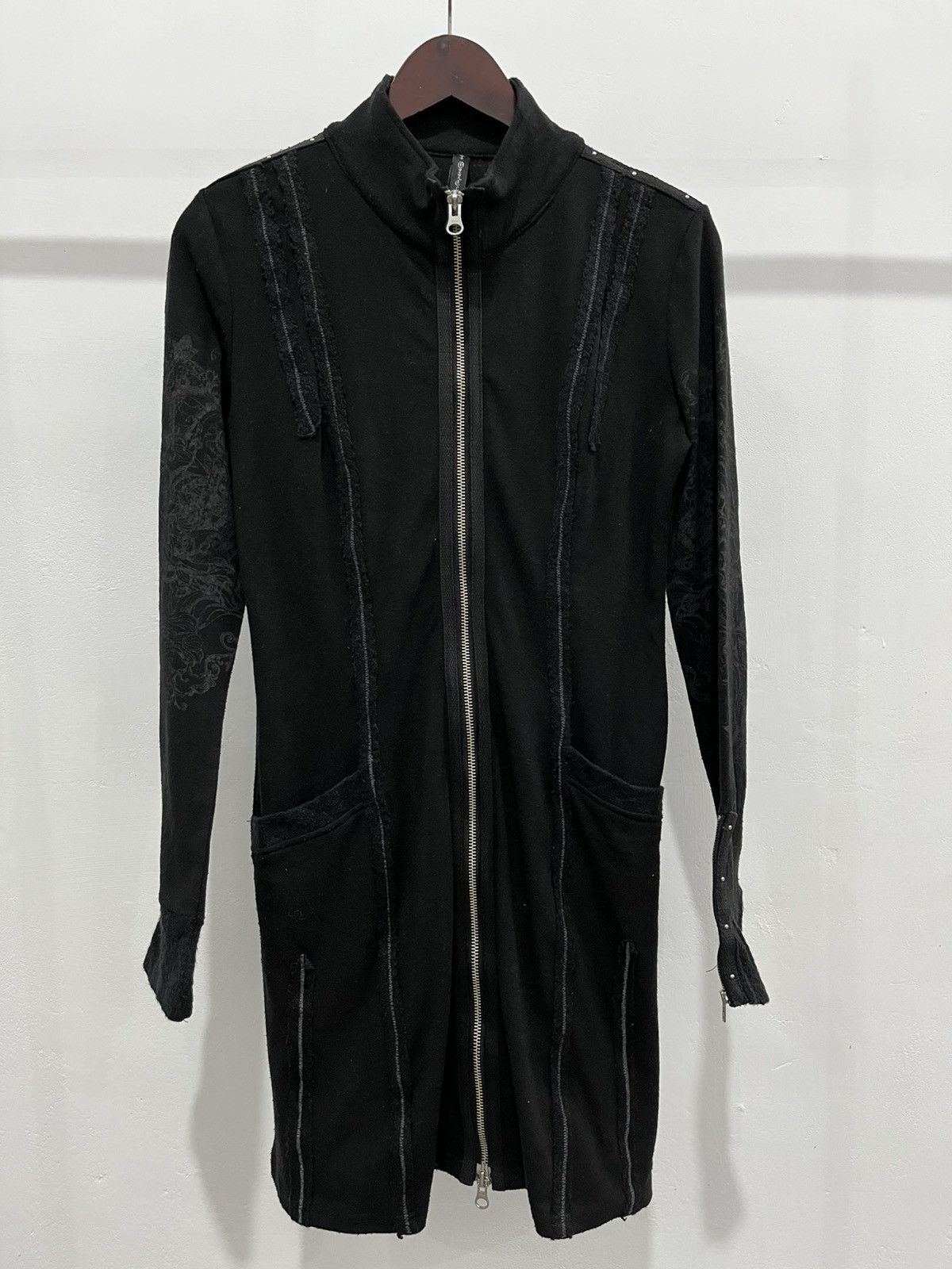 Japanese Brand Ozzccroce vampire long jacket Size US S / EU 44-46 / 1 - 1 Thumbnail