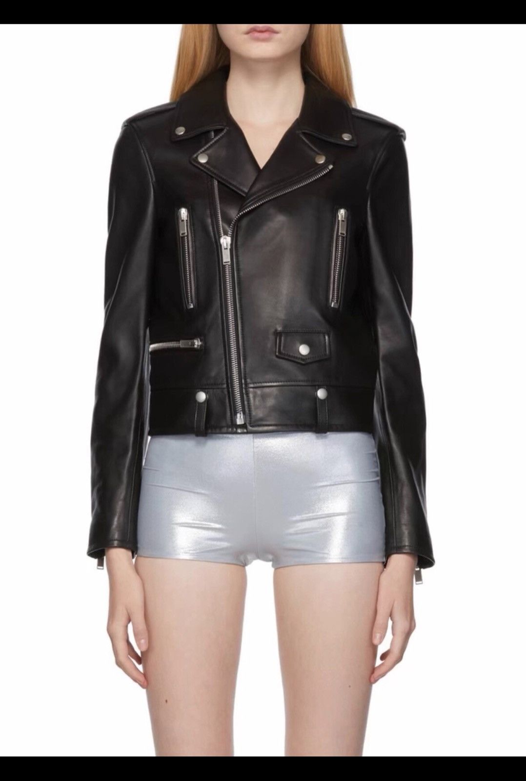 Saint Laurent Paris Saint Laurent SLP L01 Moto Zipper Leather Jacket Sz. 38 Size S / US 4 / IT 40 - 7 Thumbnail