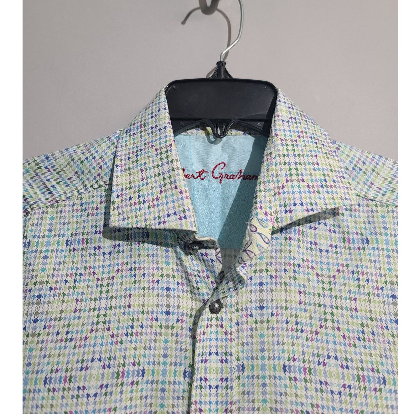 Robert Graham Robert Graham Multi color Geometrical Print Button Shirt Size US M / EU 48-50 / 2 - 3 Thumbnail