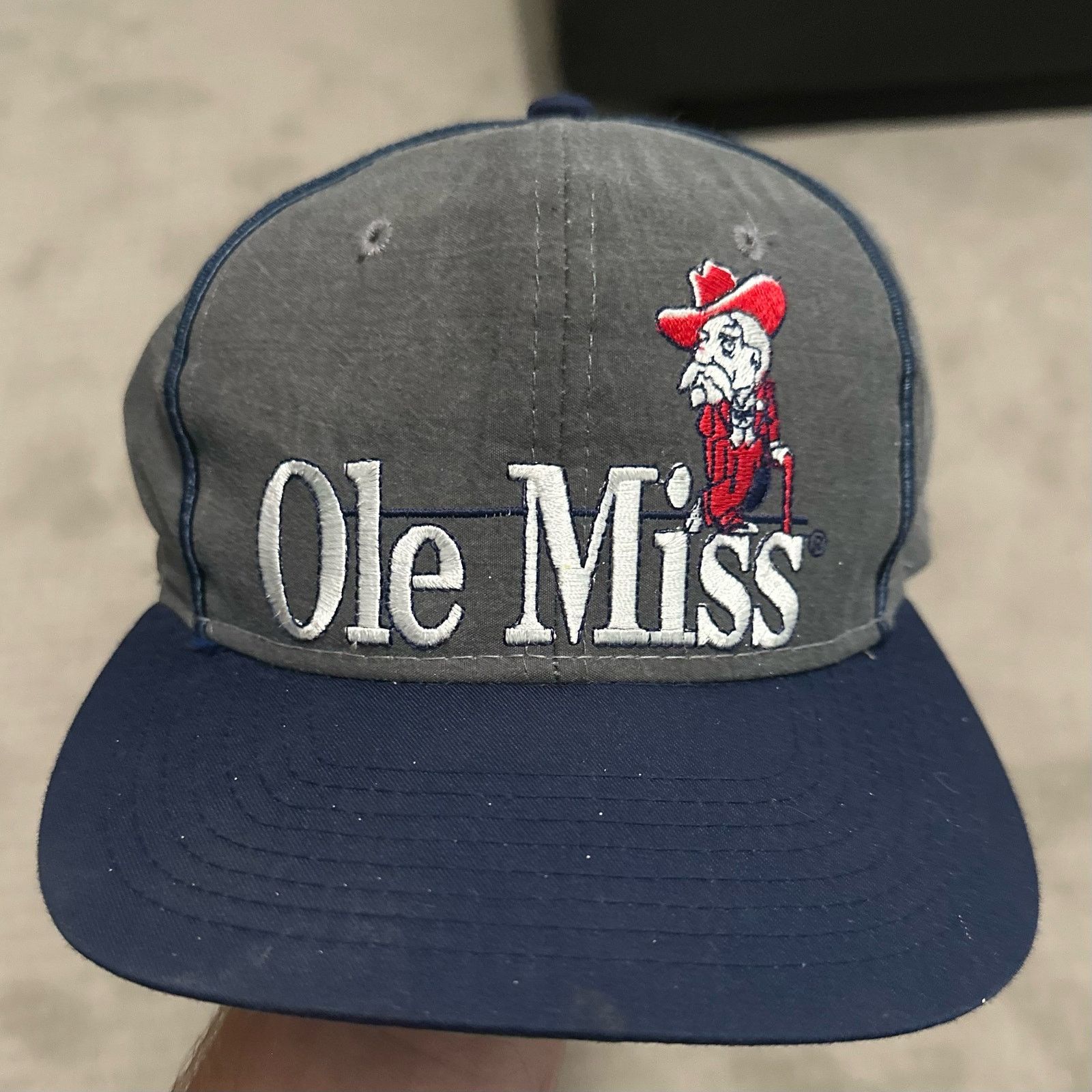 The Game Ole Miss Colonel Reb The Game vintage hat Size ONE SIZE - 1 Thumbnail
