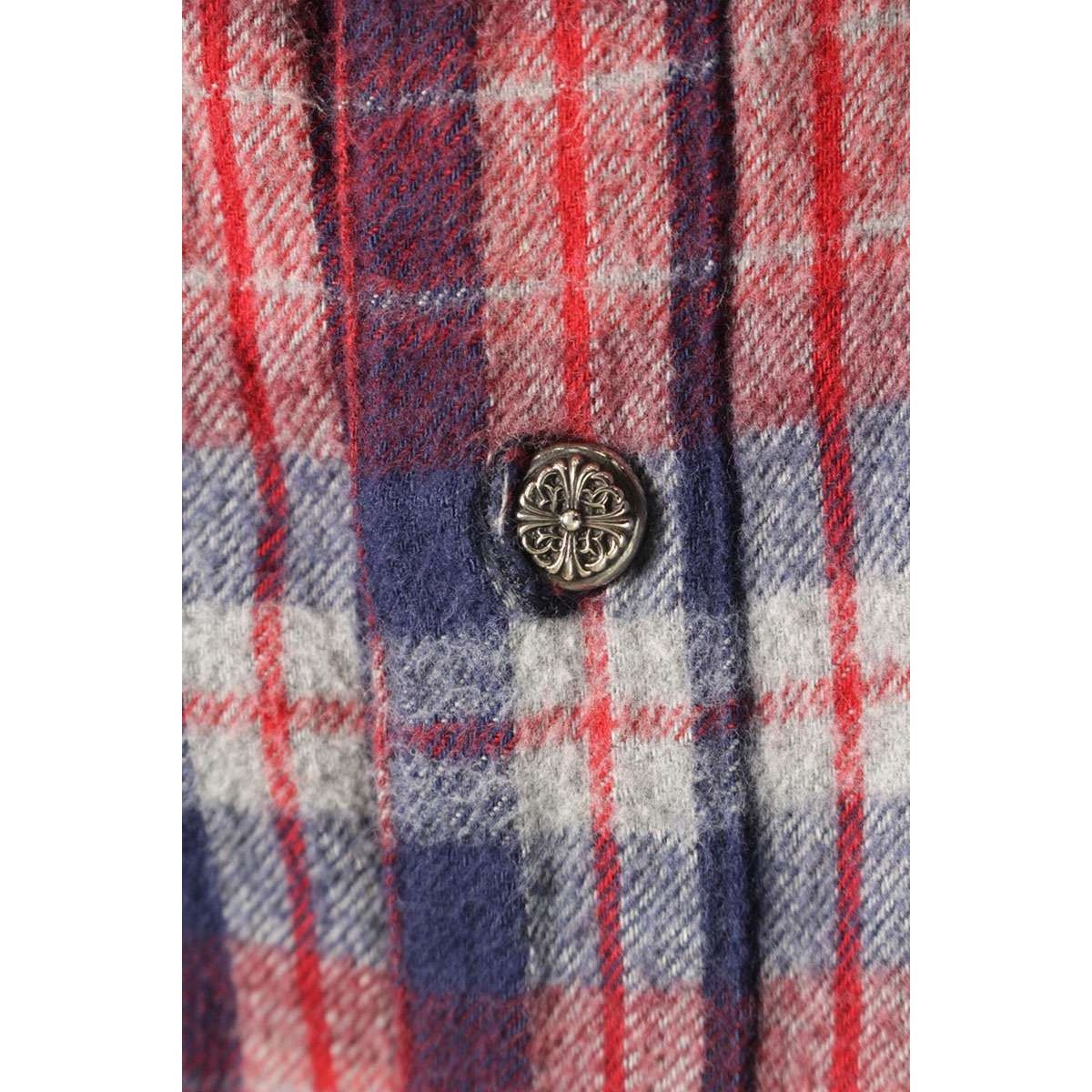 Chrome Hearts Chrome Hearts Loose End Cross Ball Button Shirt Size US M / EU 48-50 / 2 - 3 Thumbnail