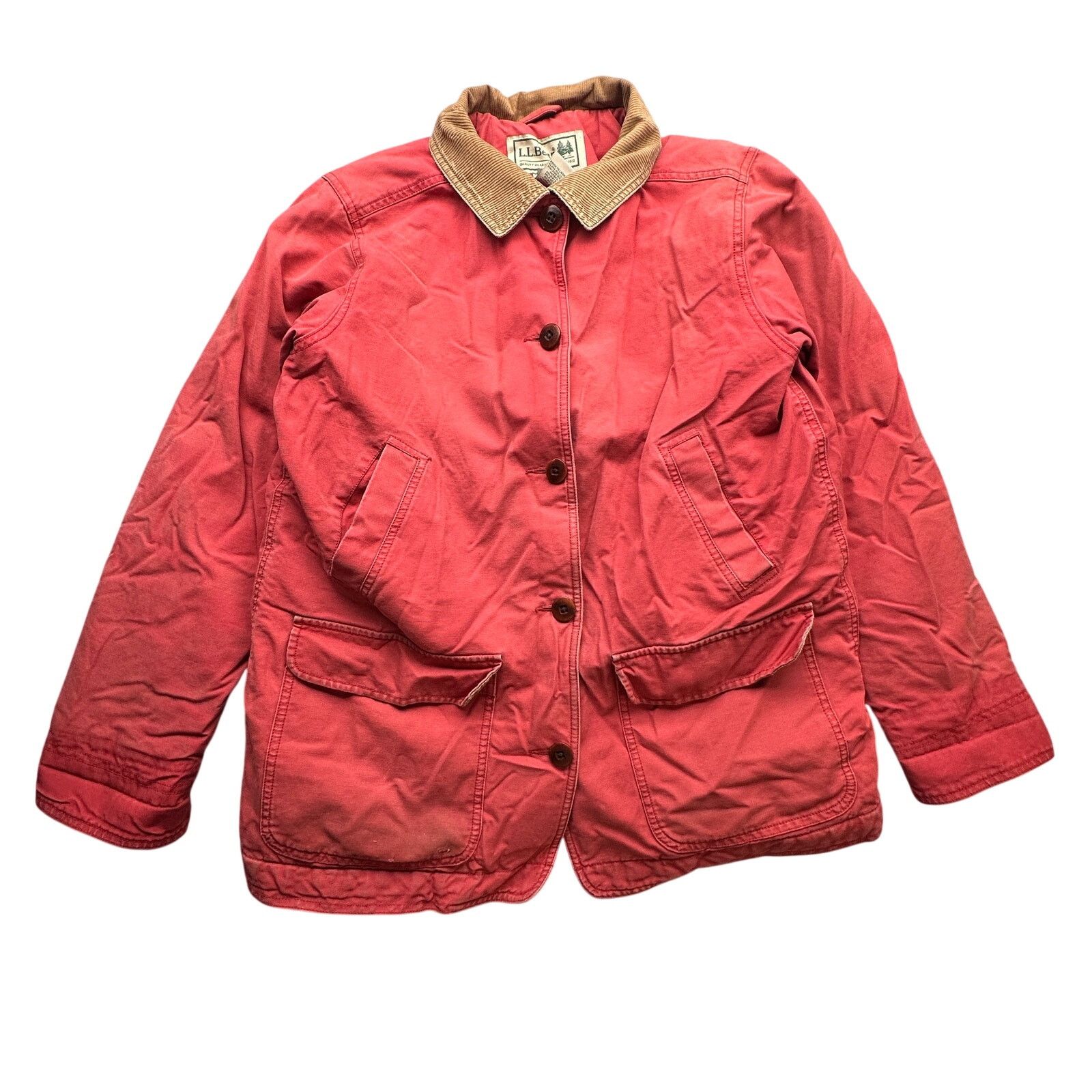 L.L. Bean LL Bean 0 WY28 Adirondack Chore Barn Coat Womens Large Pink Size L / US 10 / IT 46 - 1 Thumbnail