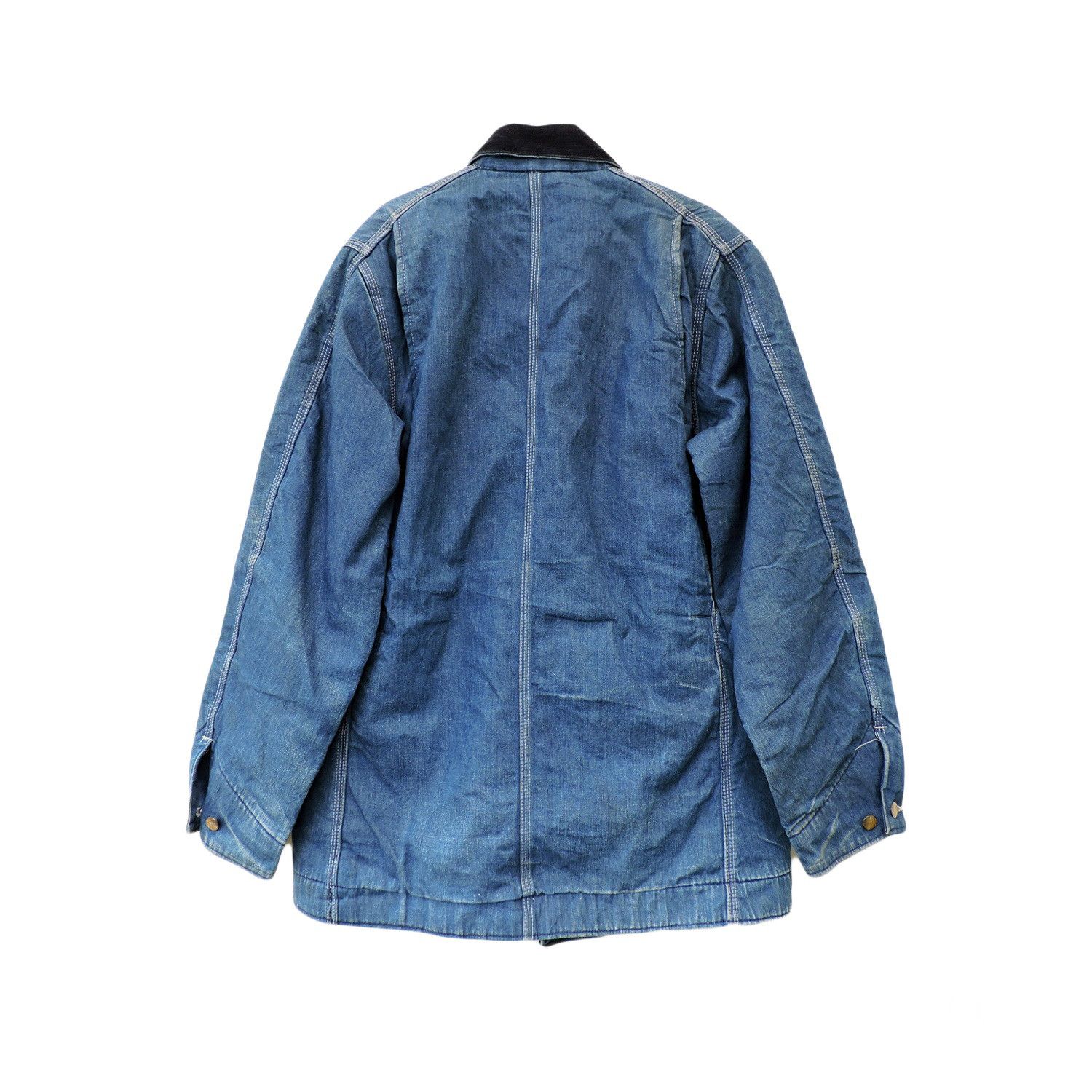 Carhartt CARHARTT AMERICA DENIM CHORE COAT BARN BLANKET JACKET Size US M / EU 48-50 / 2 - 2 Thumbnail