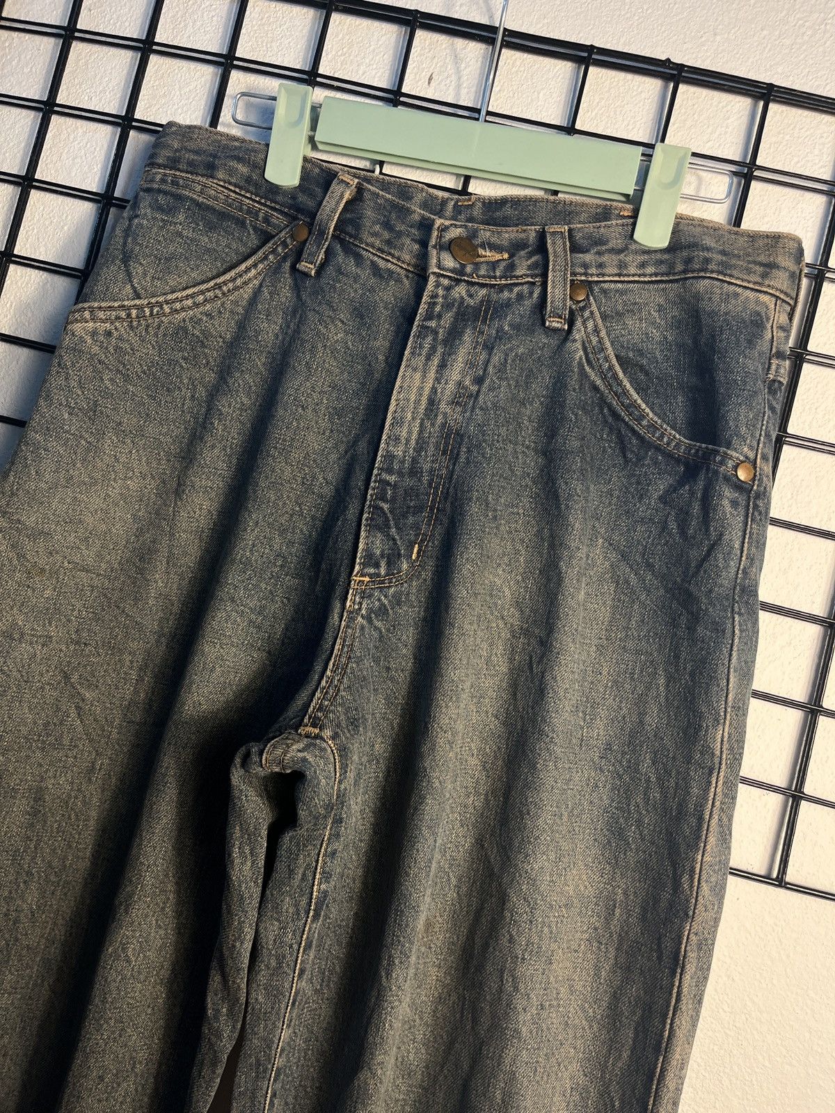 Wrangler Vintage Japan Baggy Wrangler Blue Bell Selvedge Jeans Size US 30 / EU 46 - 2 Thumbnail