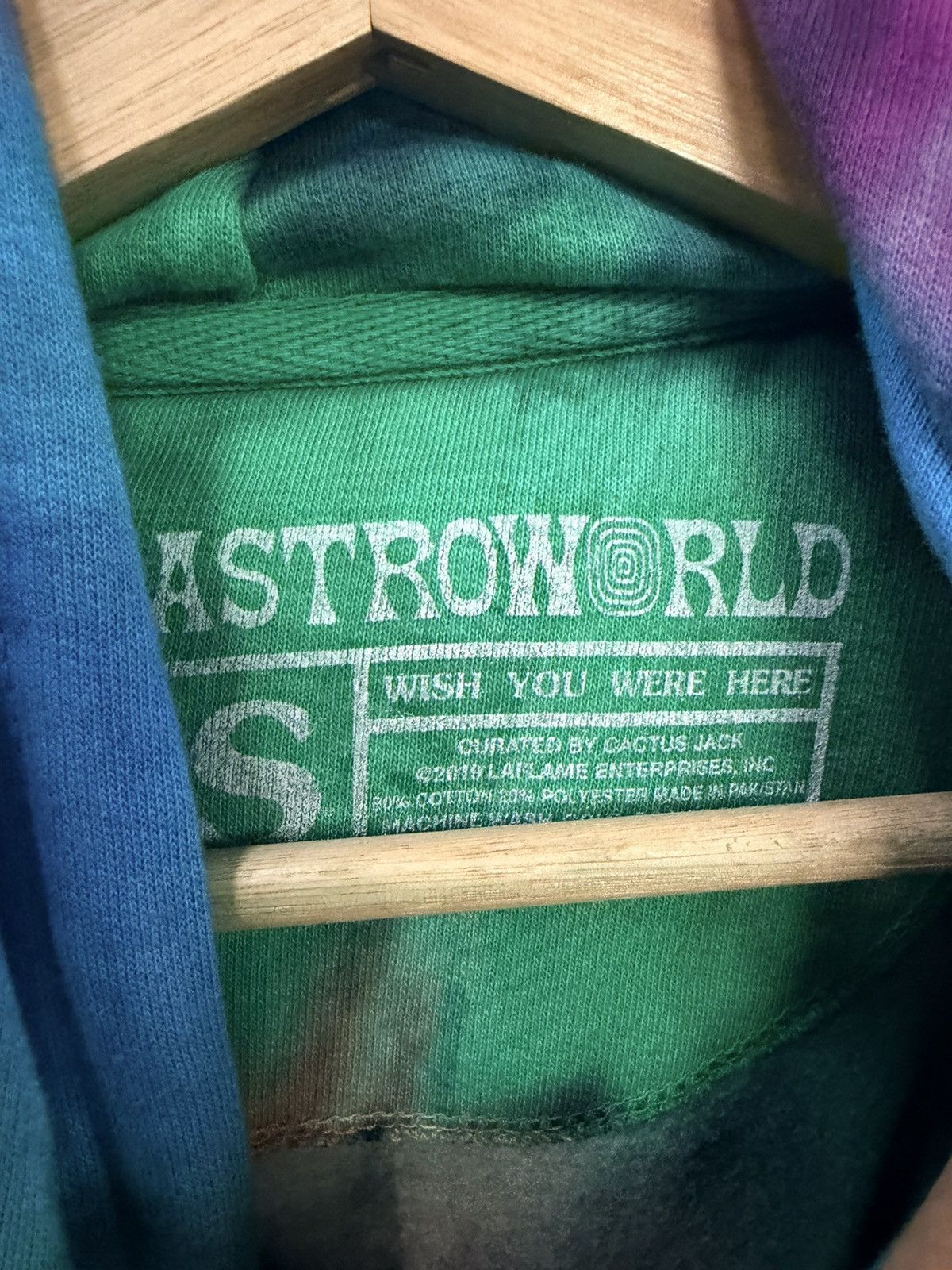 Travis Scott Travis scott astroworld tie dye hoodie Size US S / EU 44-46 / 1 - 2 Thumbnail