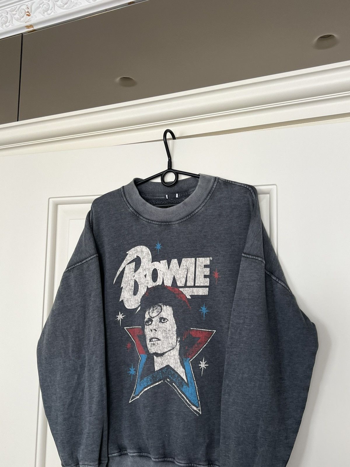 Band Tees Bowie Band Sweatshirt Rock Musician Size US M / EU 48-50 / 2 - 3 Thumbnail