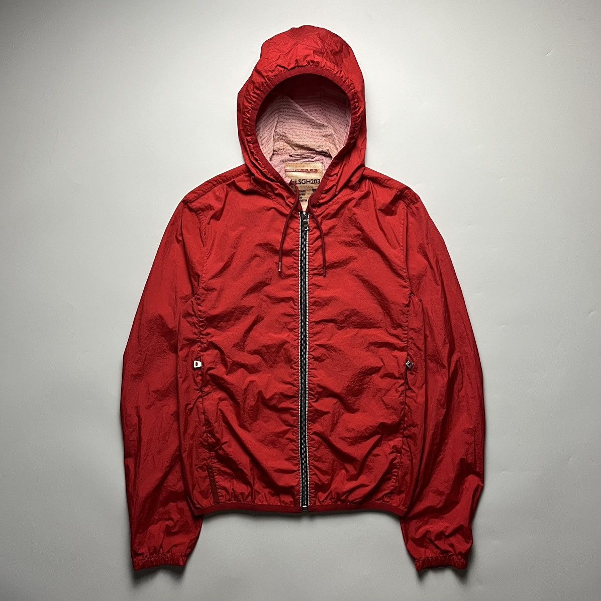 Prada Prada Milano FW10 Linea Rossa Nylon Windbreaker Jacket Size US M / EU 48-50 / 2 - 1 Thumbnail