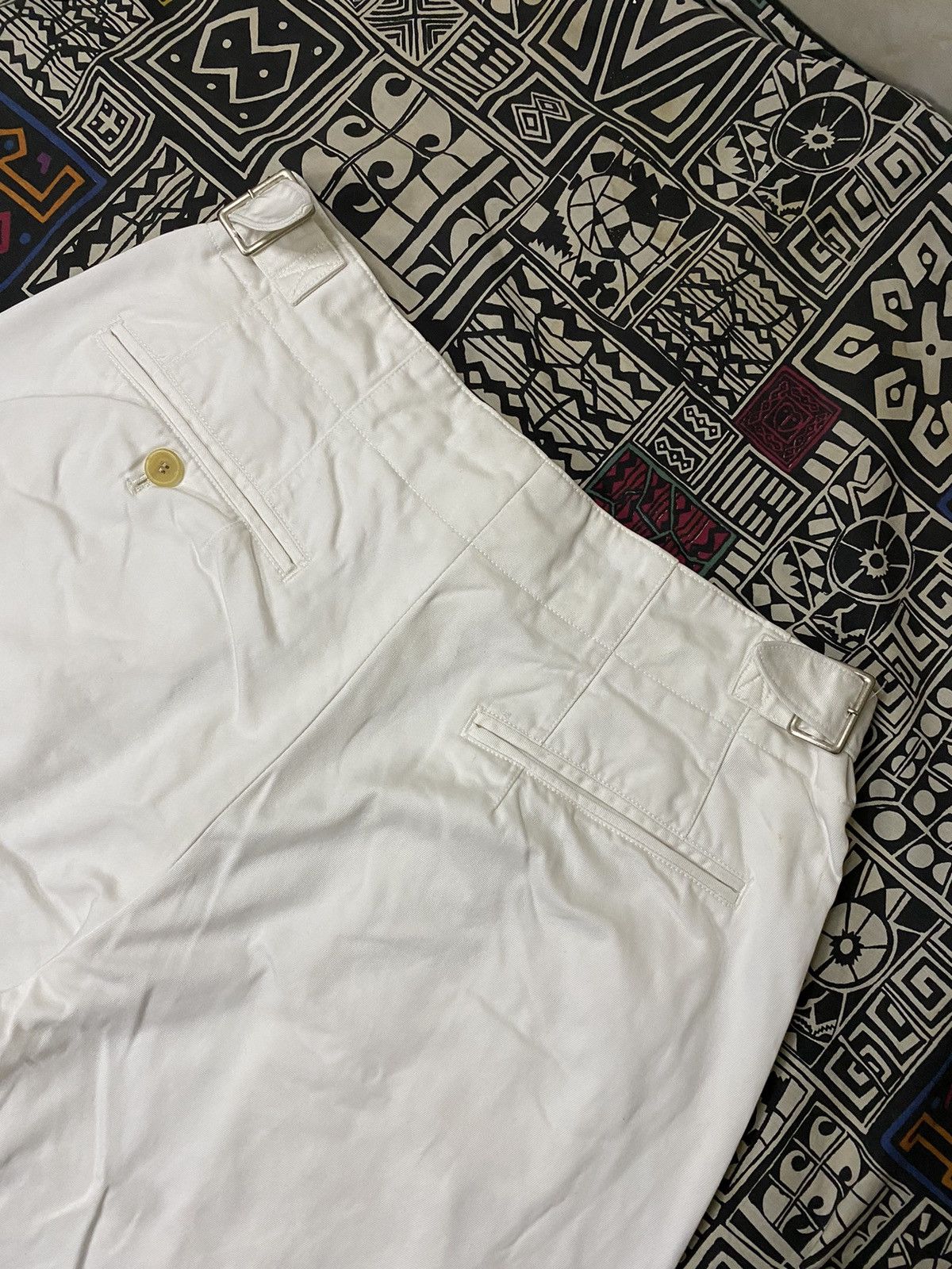 Issey Miyake issey miyake wide trousers white pants Size US 31 - 6 Thumbnail
